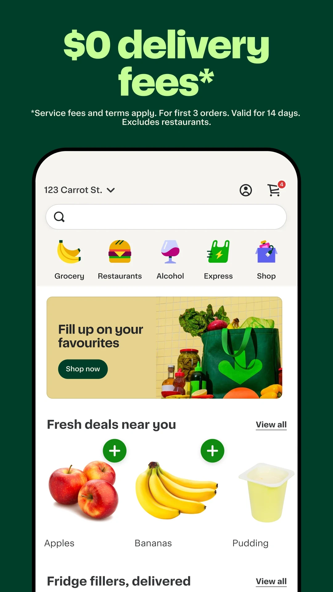 Instacart: Get Food Delivery app store screenshot 2 — Food And Drink (Android)