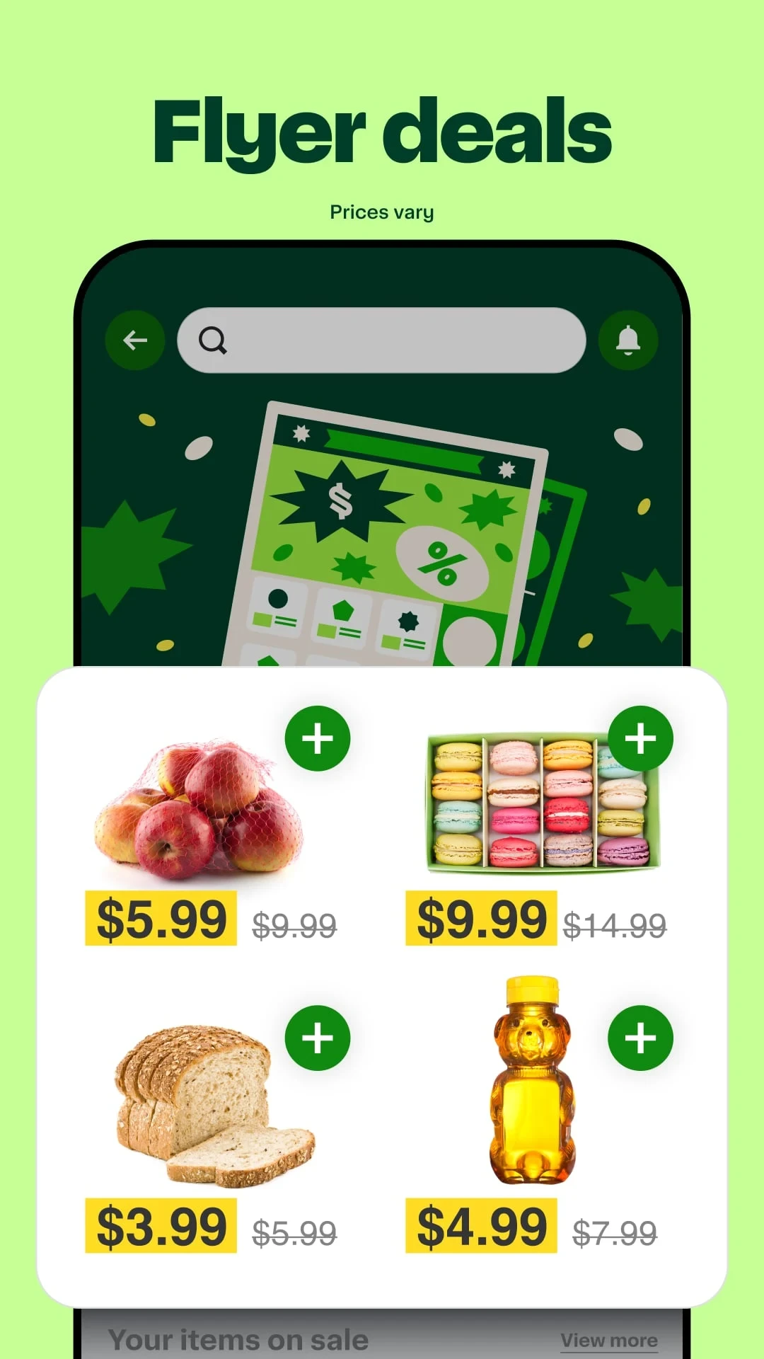 Instacart: Get Food Delivery app store screenshot 4 — Food And Drink (Android)