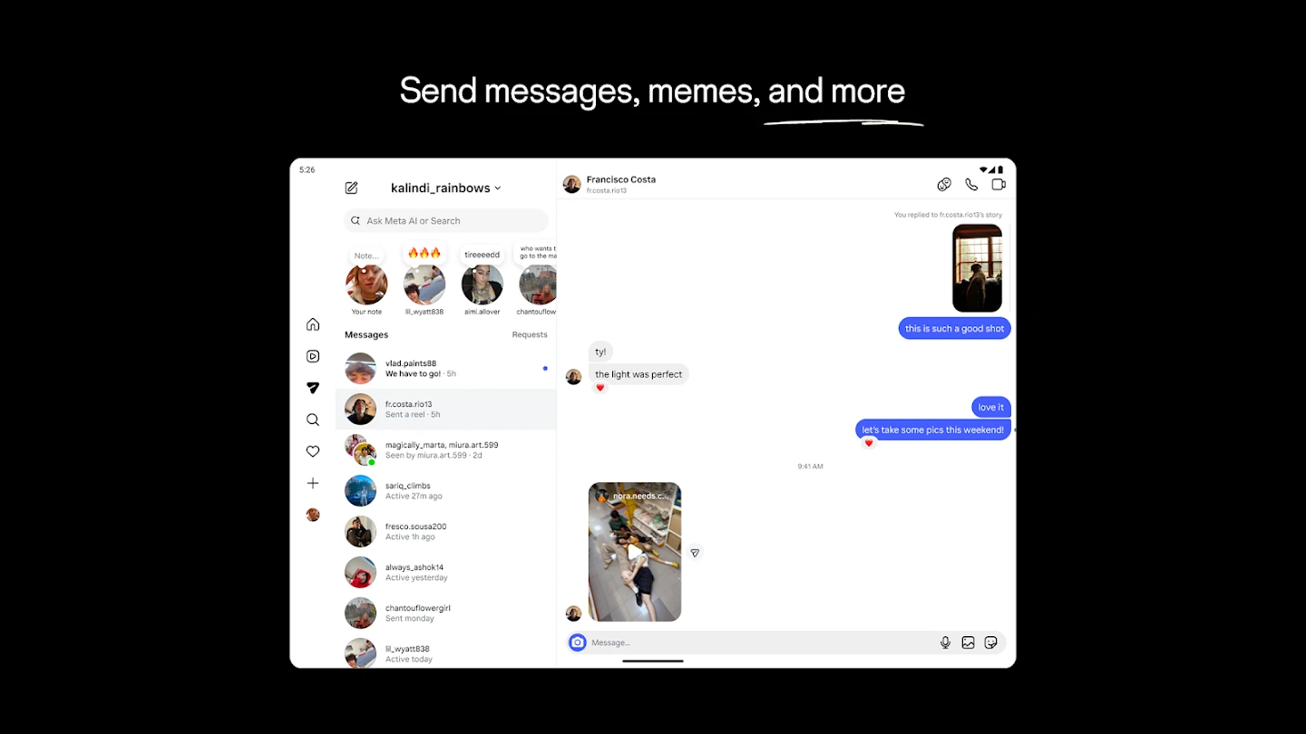 Instagram app store screenshot 18 — Social (Android)