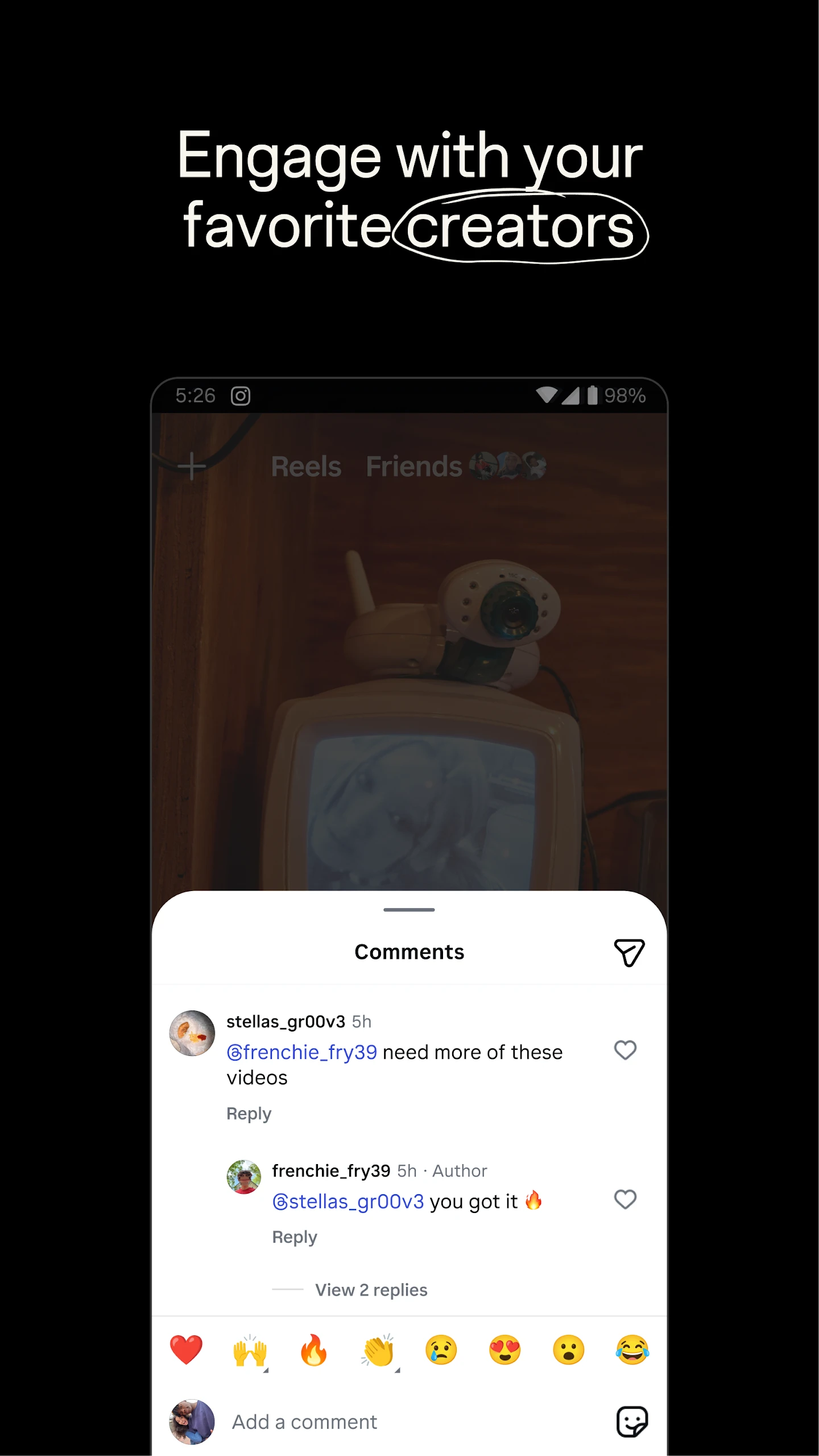 Instagram app store screenshot 2 — Social (Android)