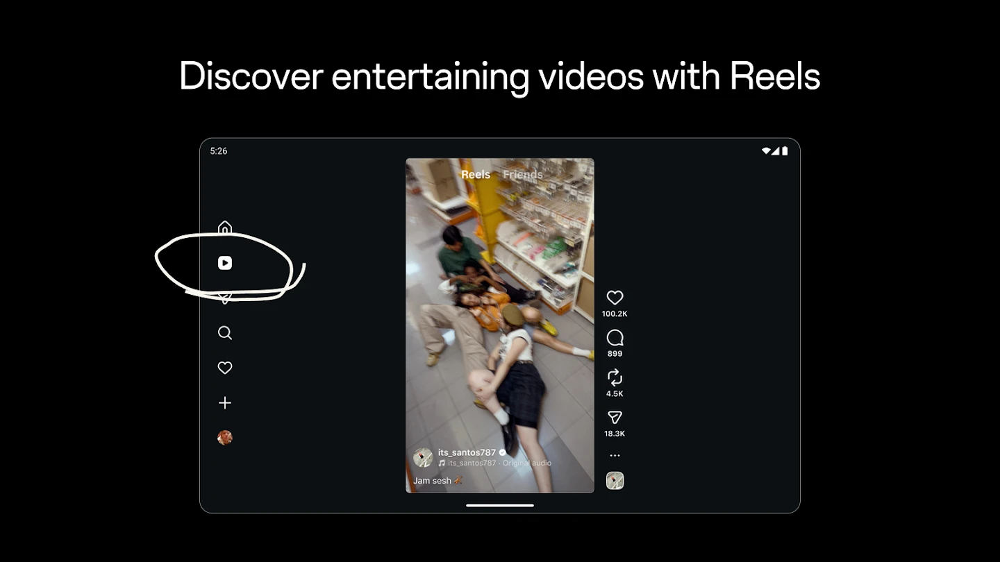 Instagram app store screenshot 9 — Social (Android)