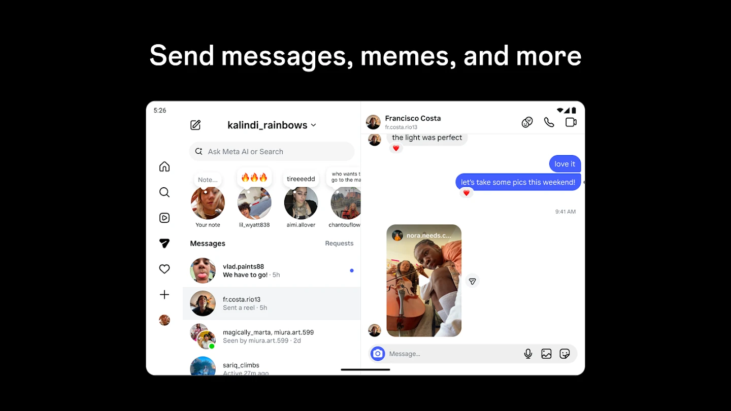 Instagram app store screenshot 12 — Social (Android)