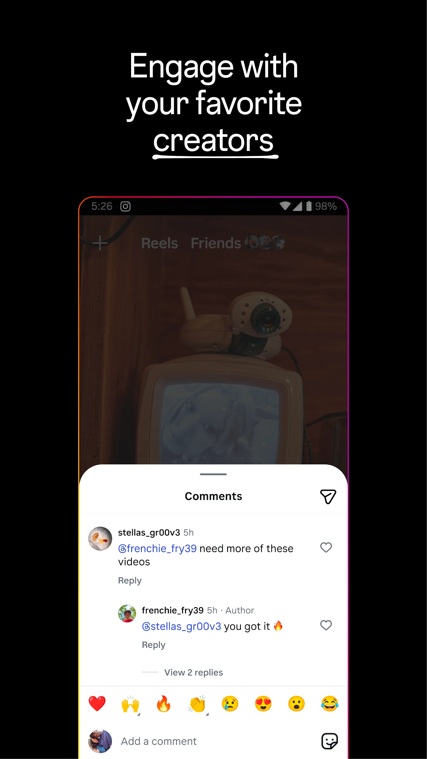 Instagram app store screenshot 2 — Social (Android)