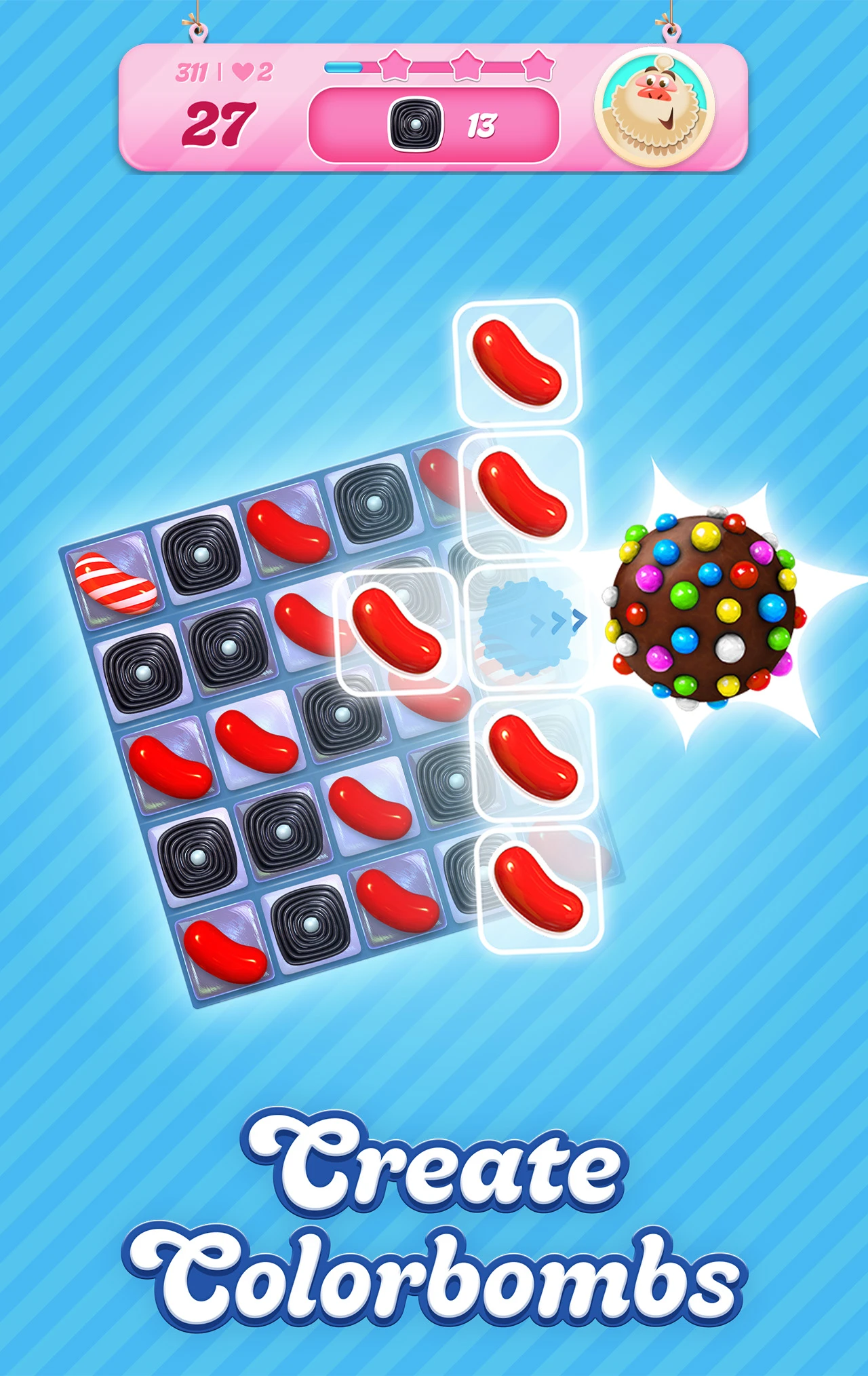 Candy Crush Saga app store screenshot 13 — Game Puzzle (Android)