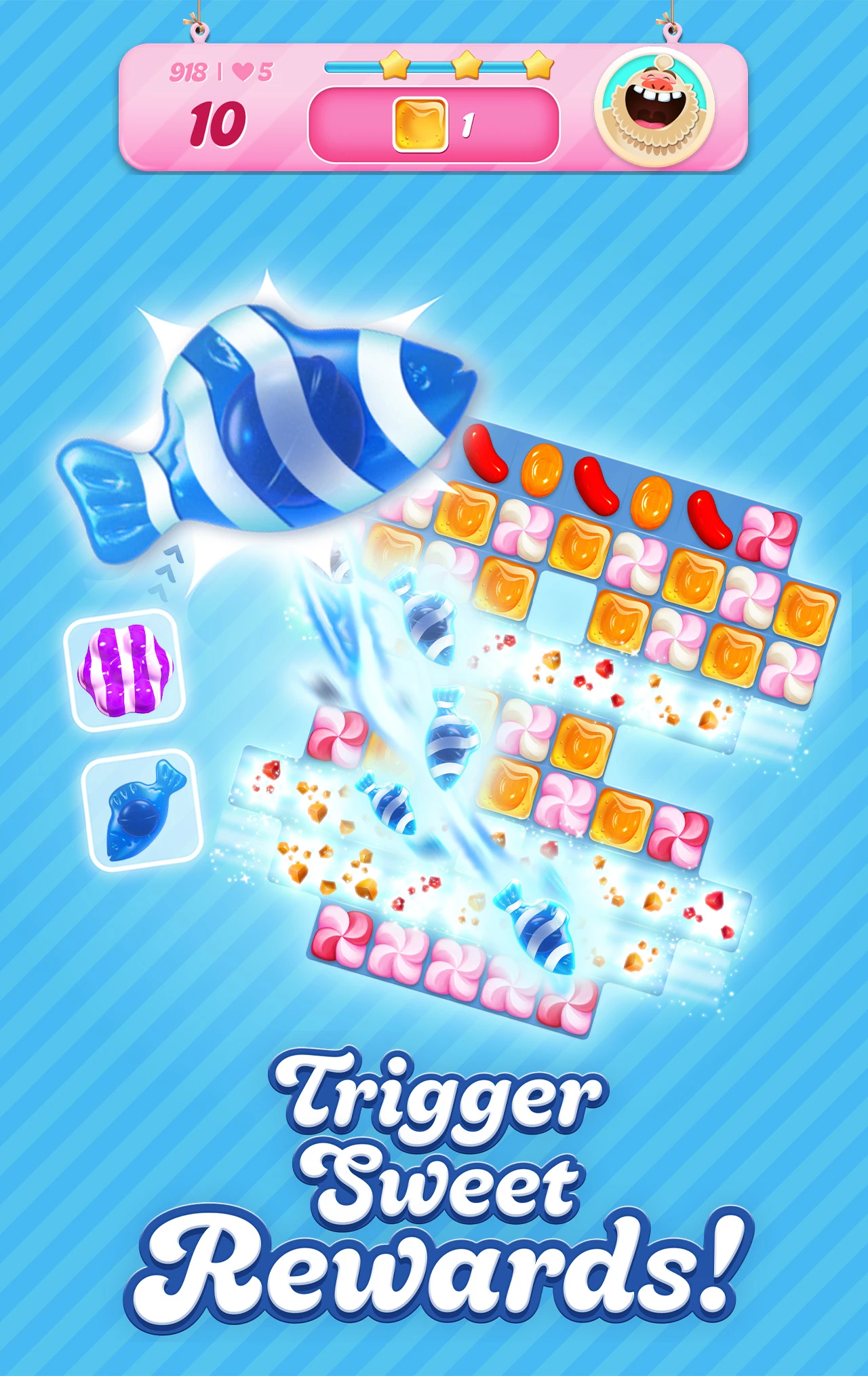 Candy Crush Saga app store screenshot 15 — Game Puzzle (Android)