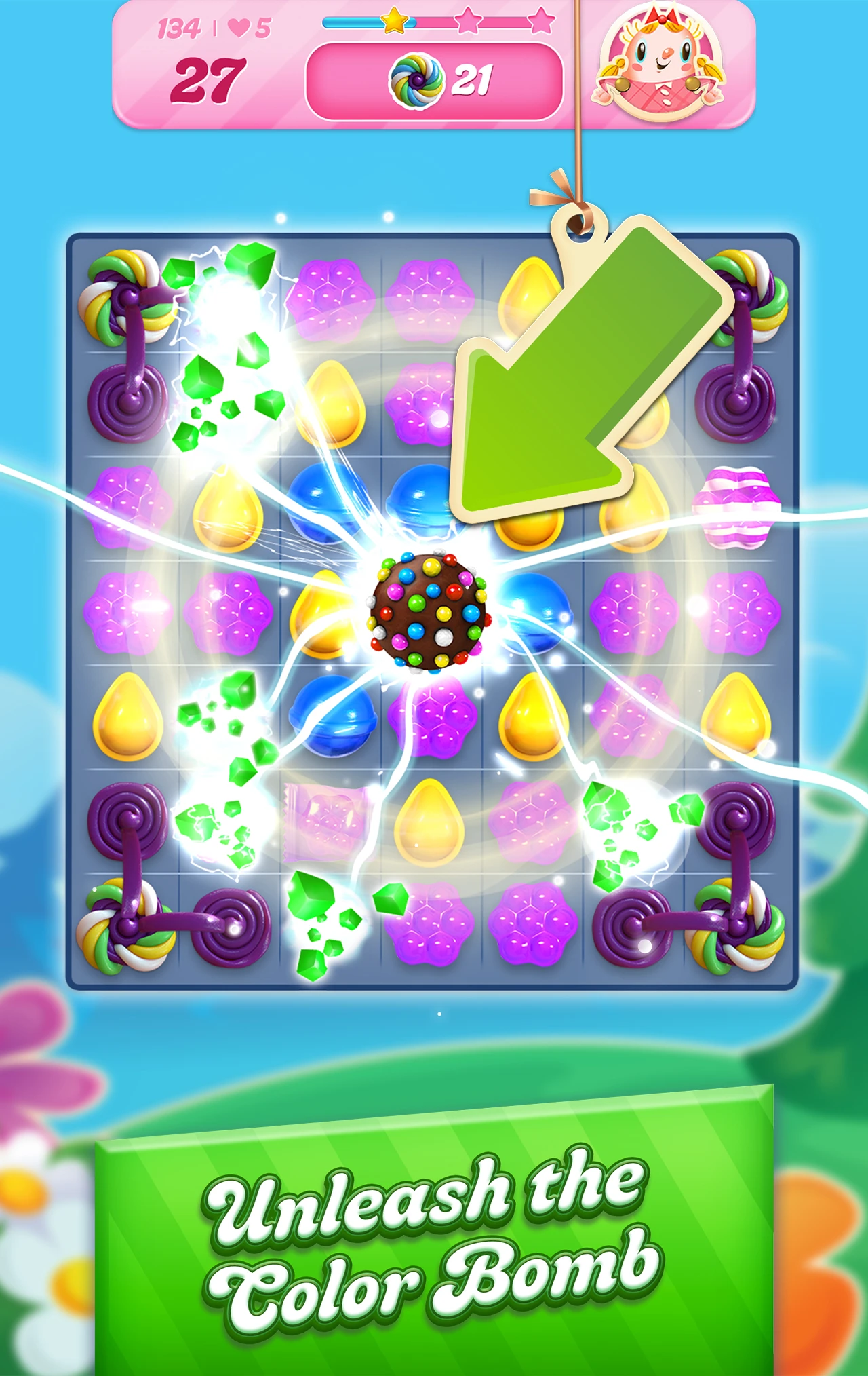 Candy Crush Saga app store screenshot 12 — Game Puzzle (Android)