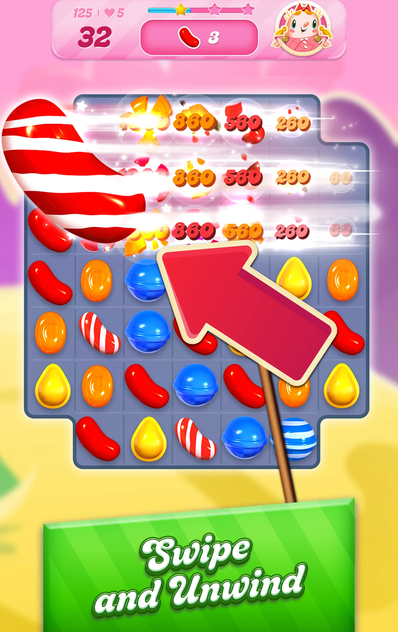 Candy Crush Saga app store screenshot 13 — Game Puzzle (Android)