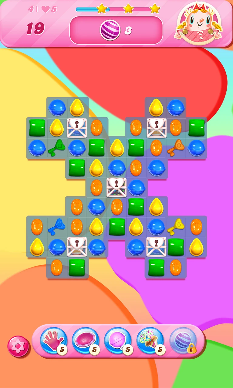 Candy Crush Saga app store screenshot 5 — Game Puzzle (Android)