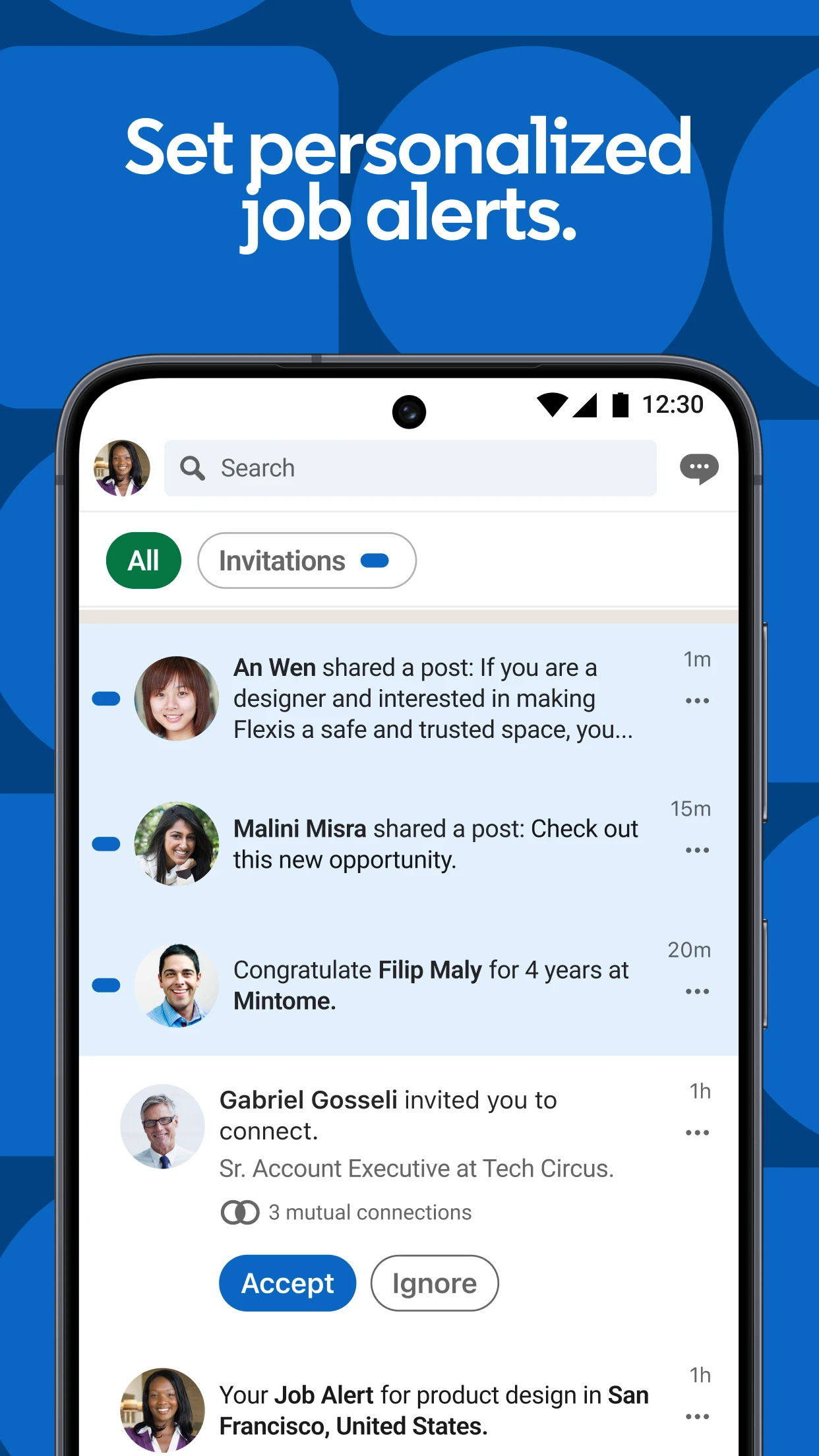 LinkedIn: Community & Network app store screenshot 6 — Business (Android)