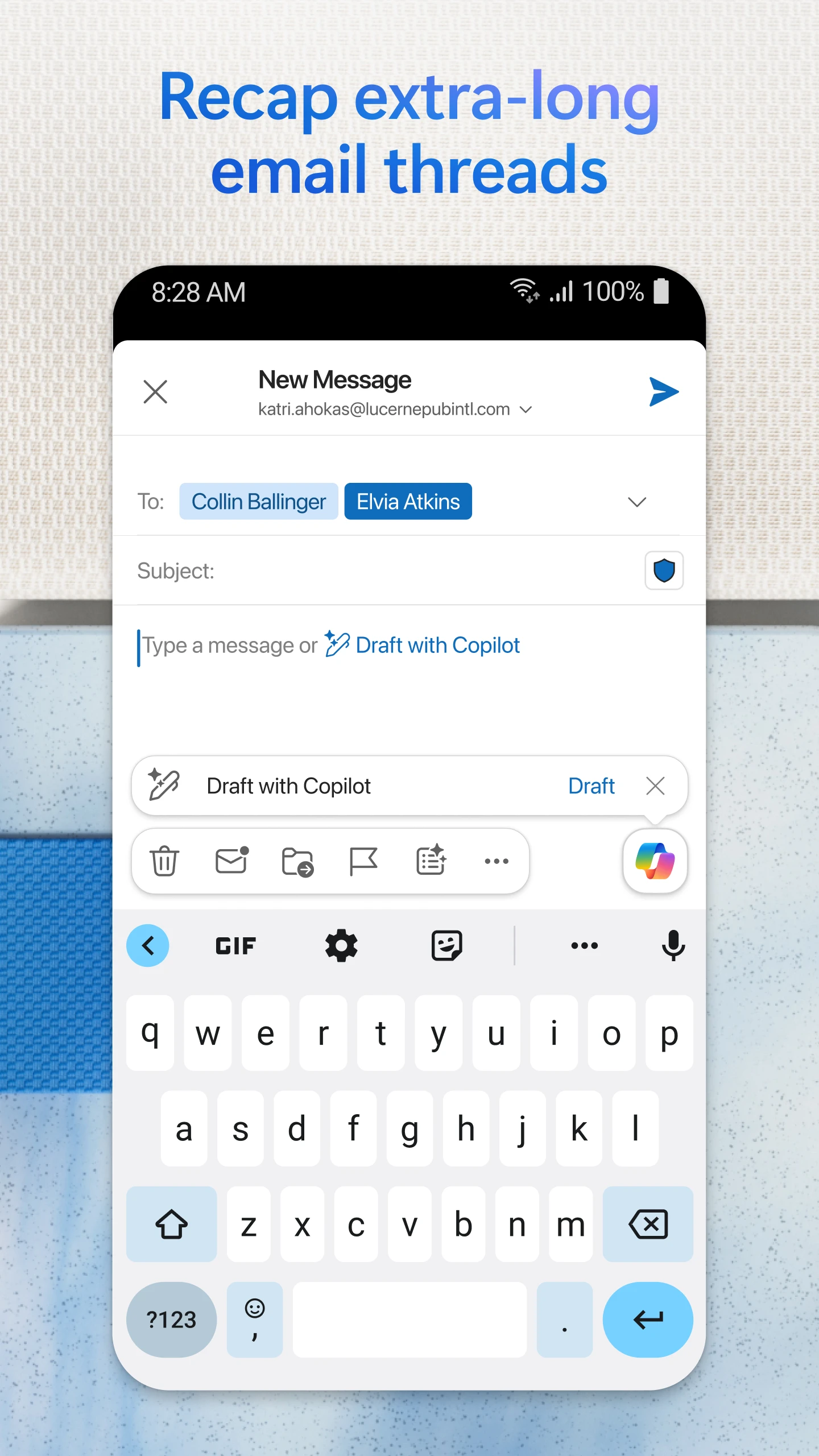Microsoft Outlook app store screenshot 4 — Productivity (Android)