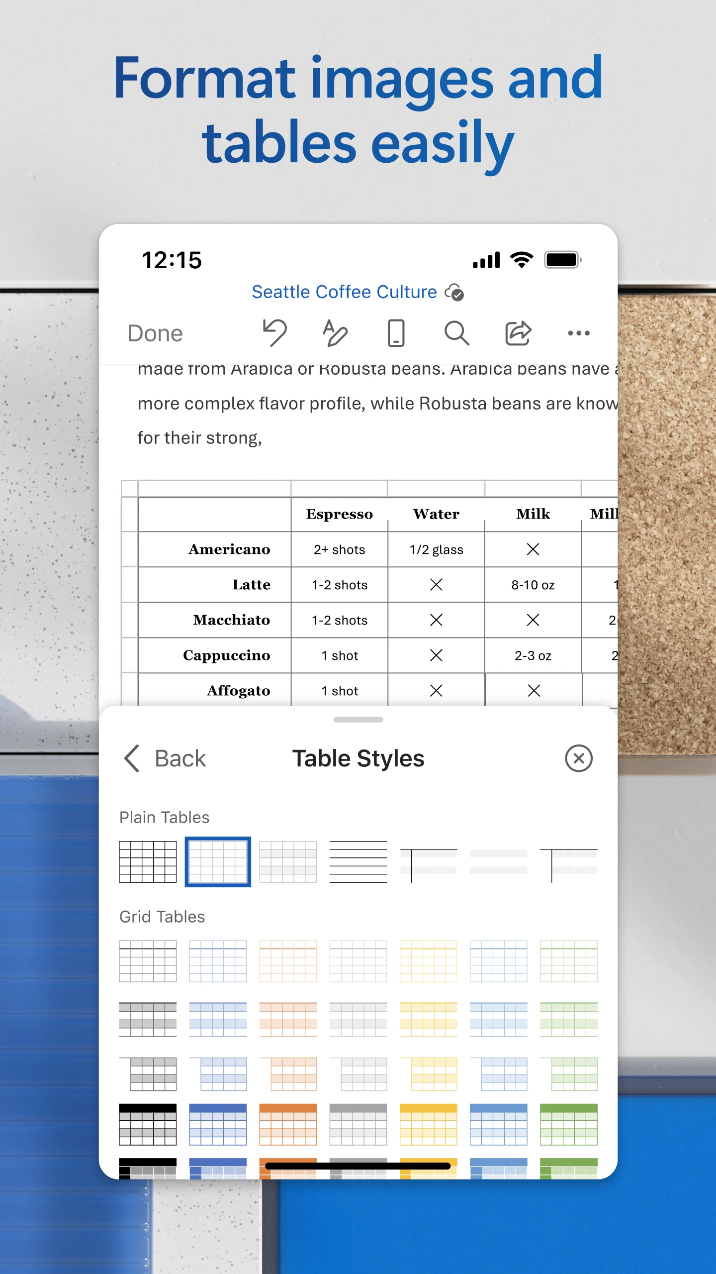 Microsoft Word: Edit Documents app store screenshot 5 — Productivity (Android)