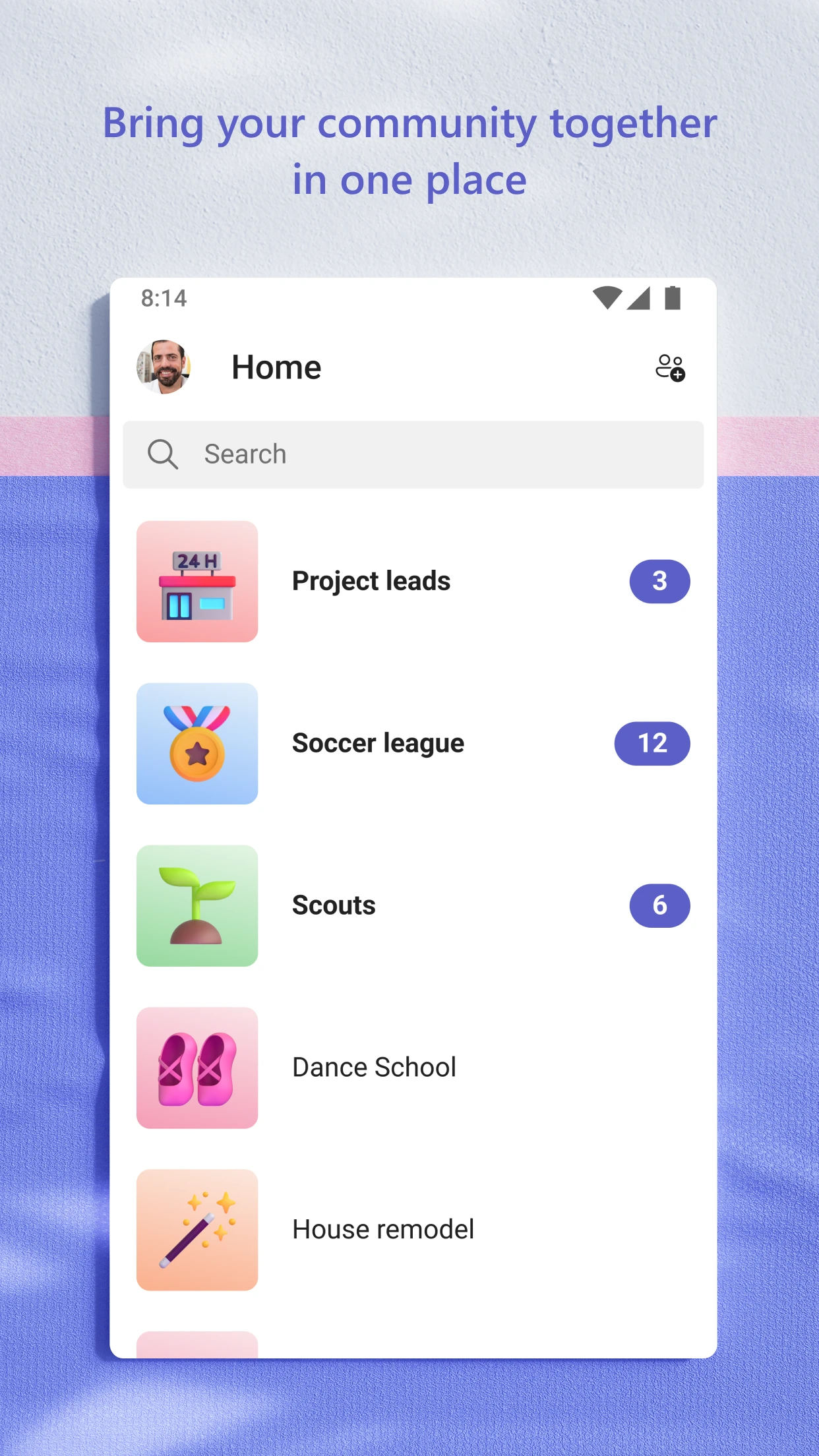 Microsoft Teams app store screenshot 4 — Business (Android)