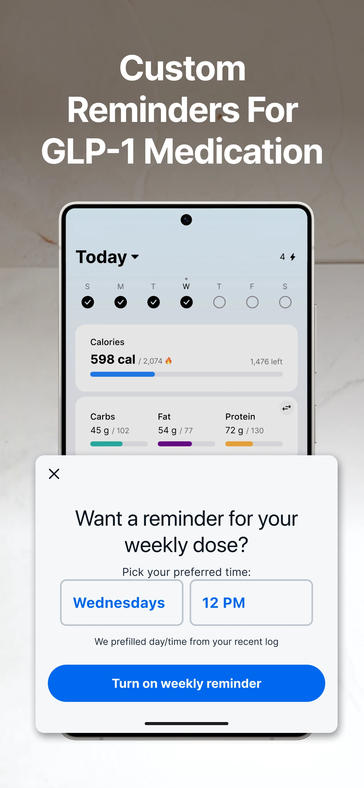 MyFitnessPal: Calorie Counter app store screenshot 5 — Health And Fitness (Android)