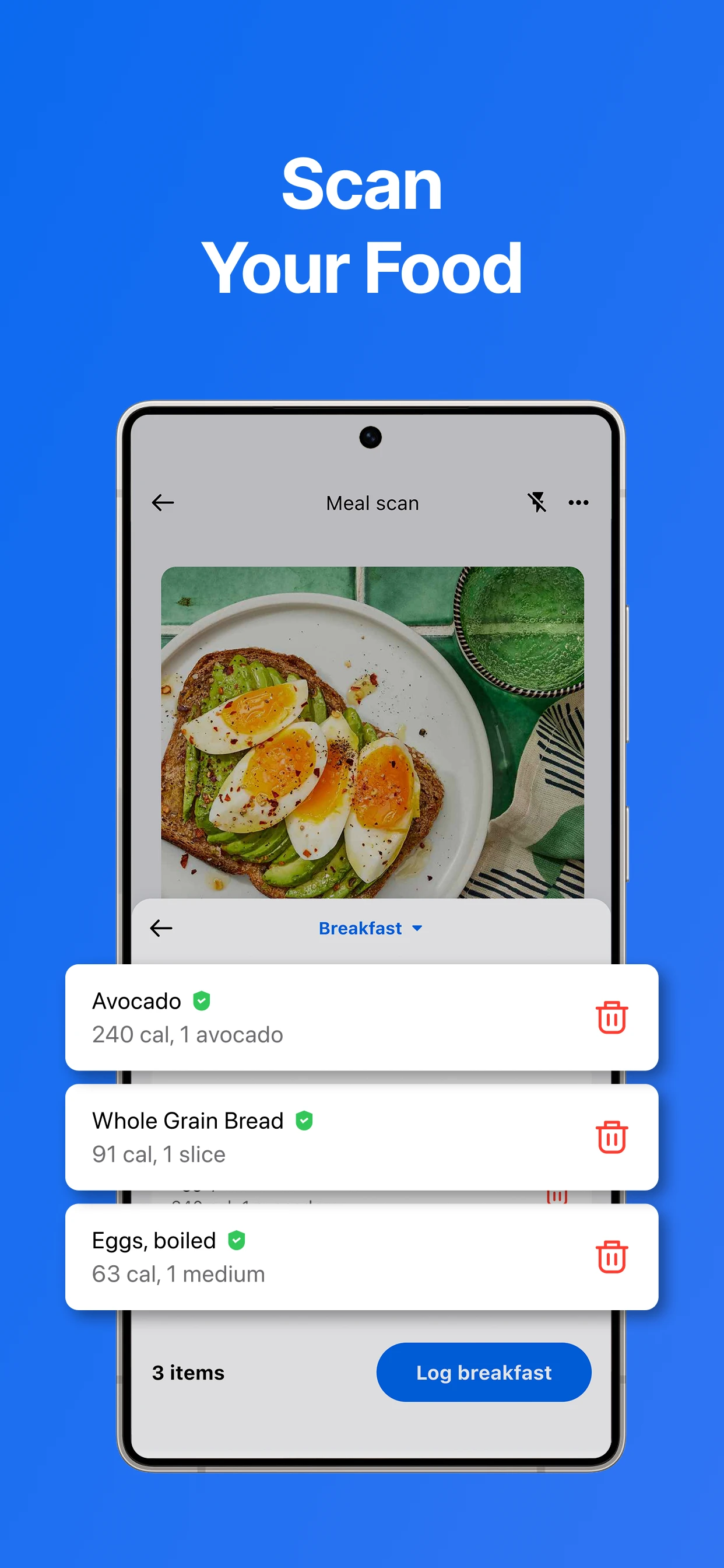MyFitnessPal: Calorie Counter app store screenshot 2 — Health And Fitness (Android)