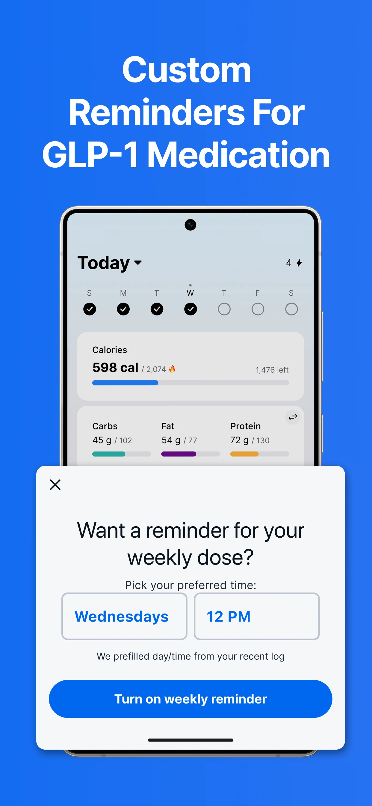 MyFitnessPal: Calorie Counter app store screenshot 3 — Health And Fitness (Android)