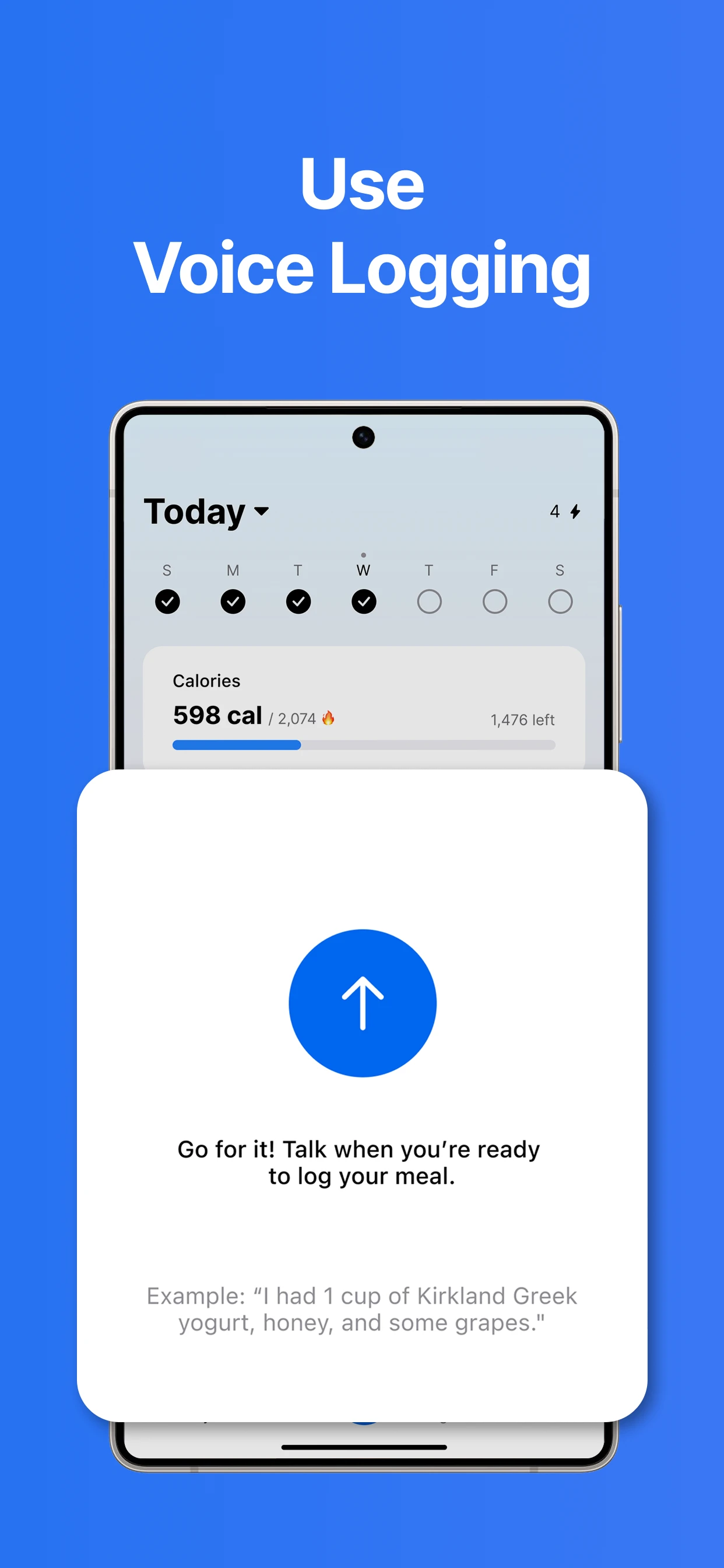 MyFitnessPal: Calorie Counter app store screenshot 4 — Health And Fitness (Android)
