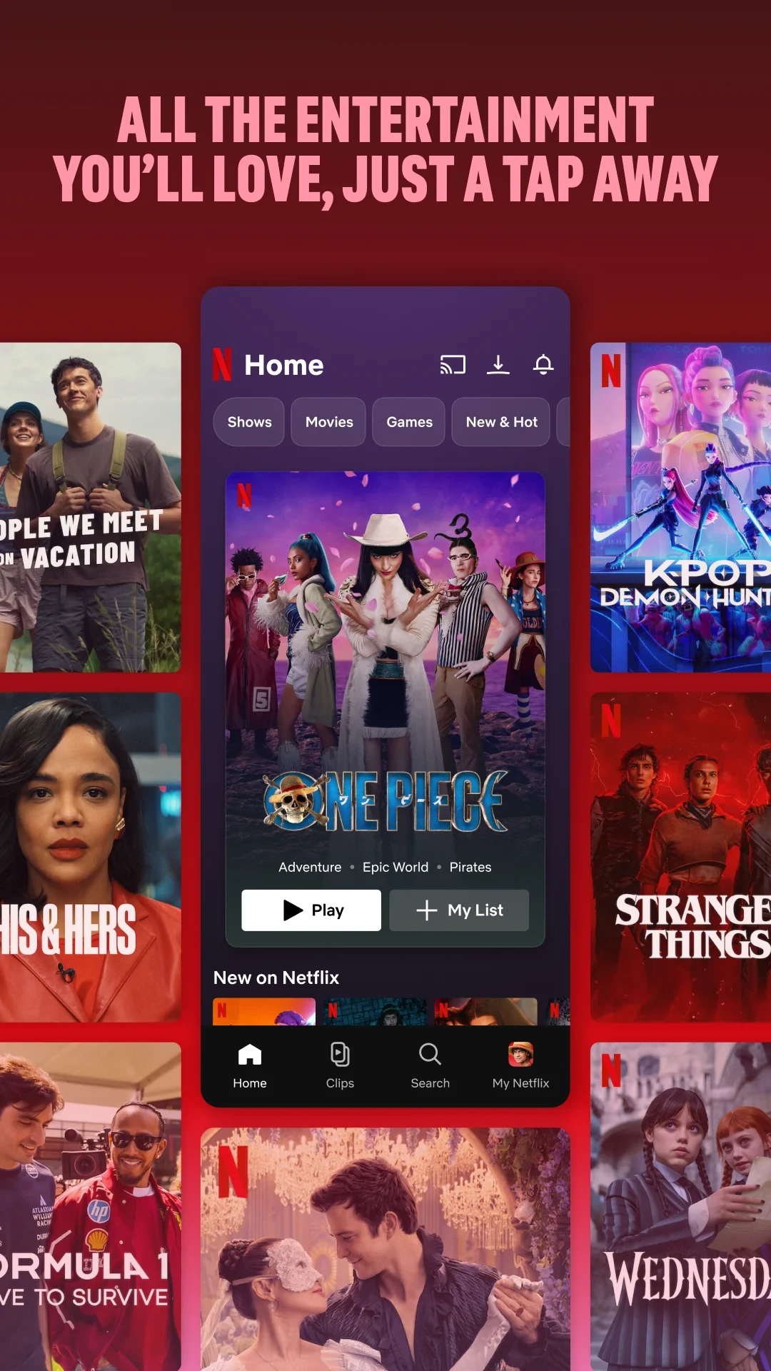 Netflix app store screenshot 5 — Entertainment (Android)