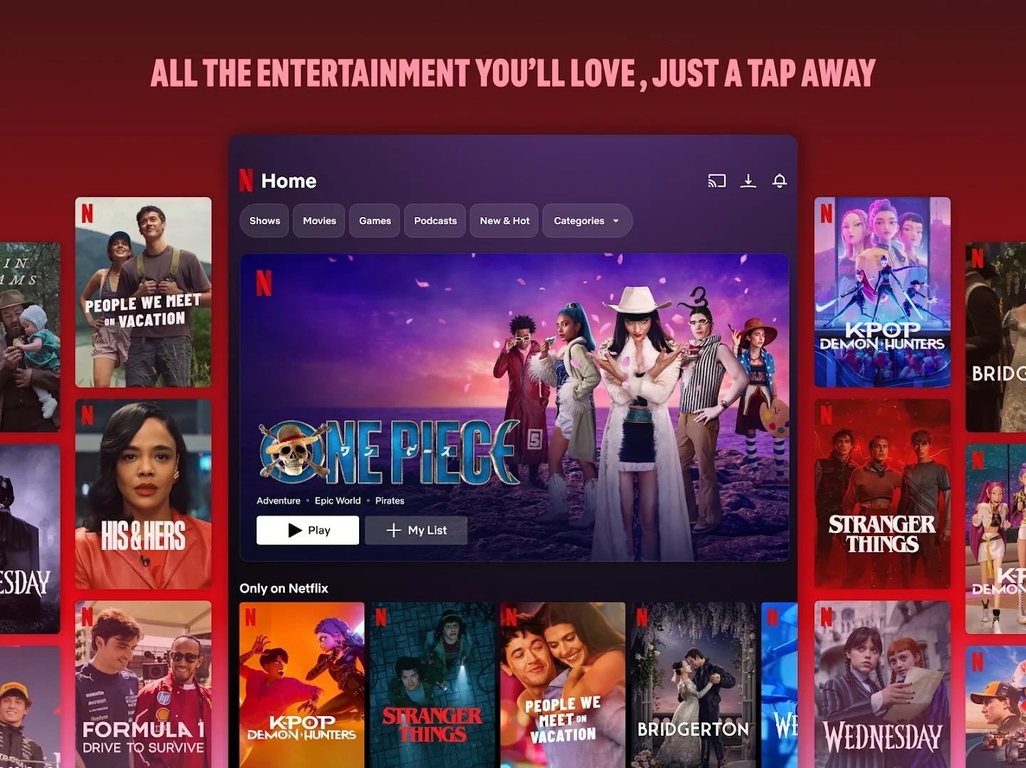 Netflix app store screenshot 9 — Entertainment (Android)