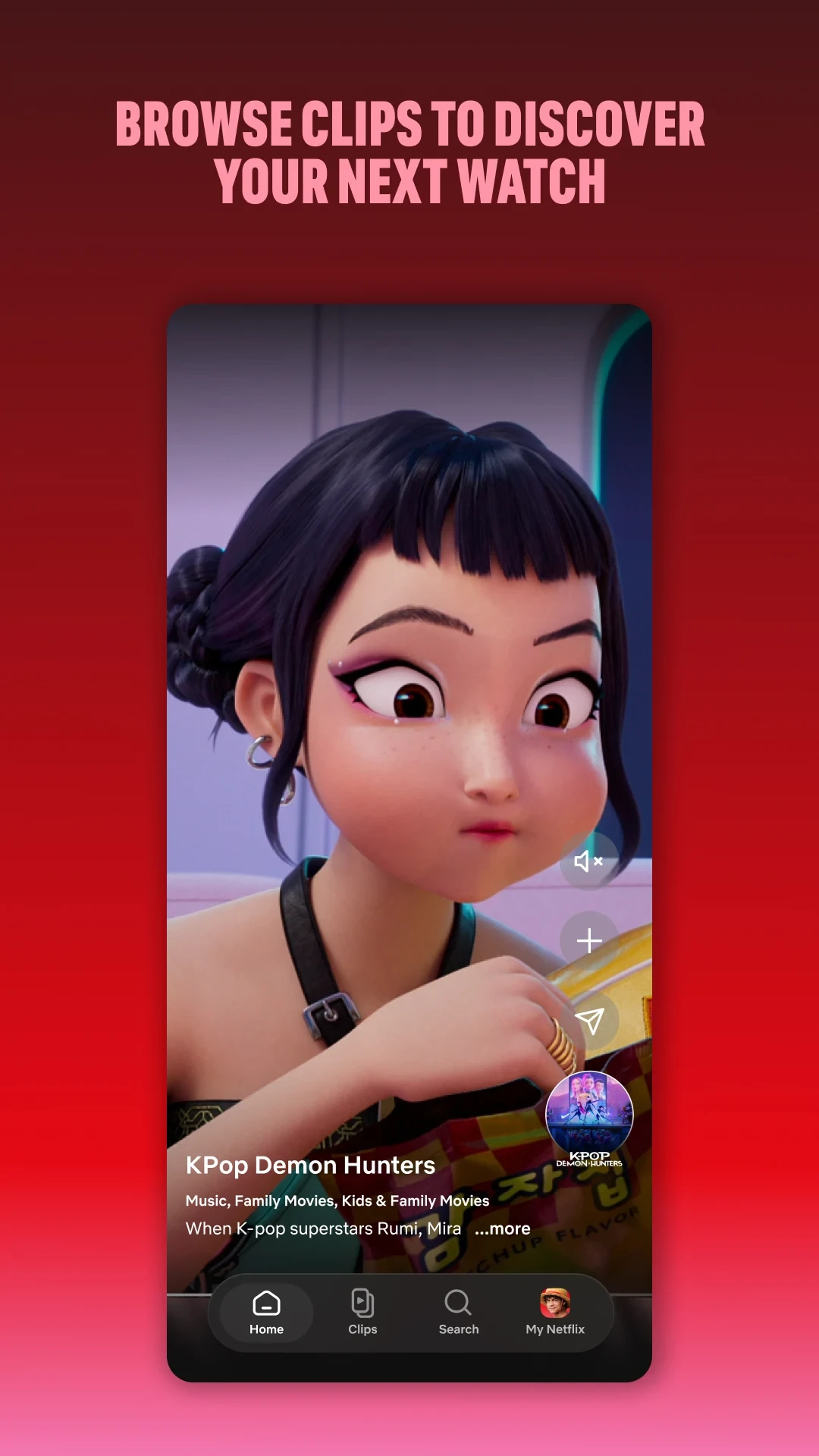 Netflix app store screenshot 2 — Entertainment (Android)