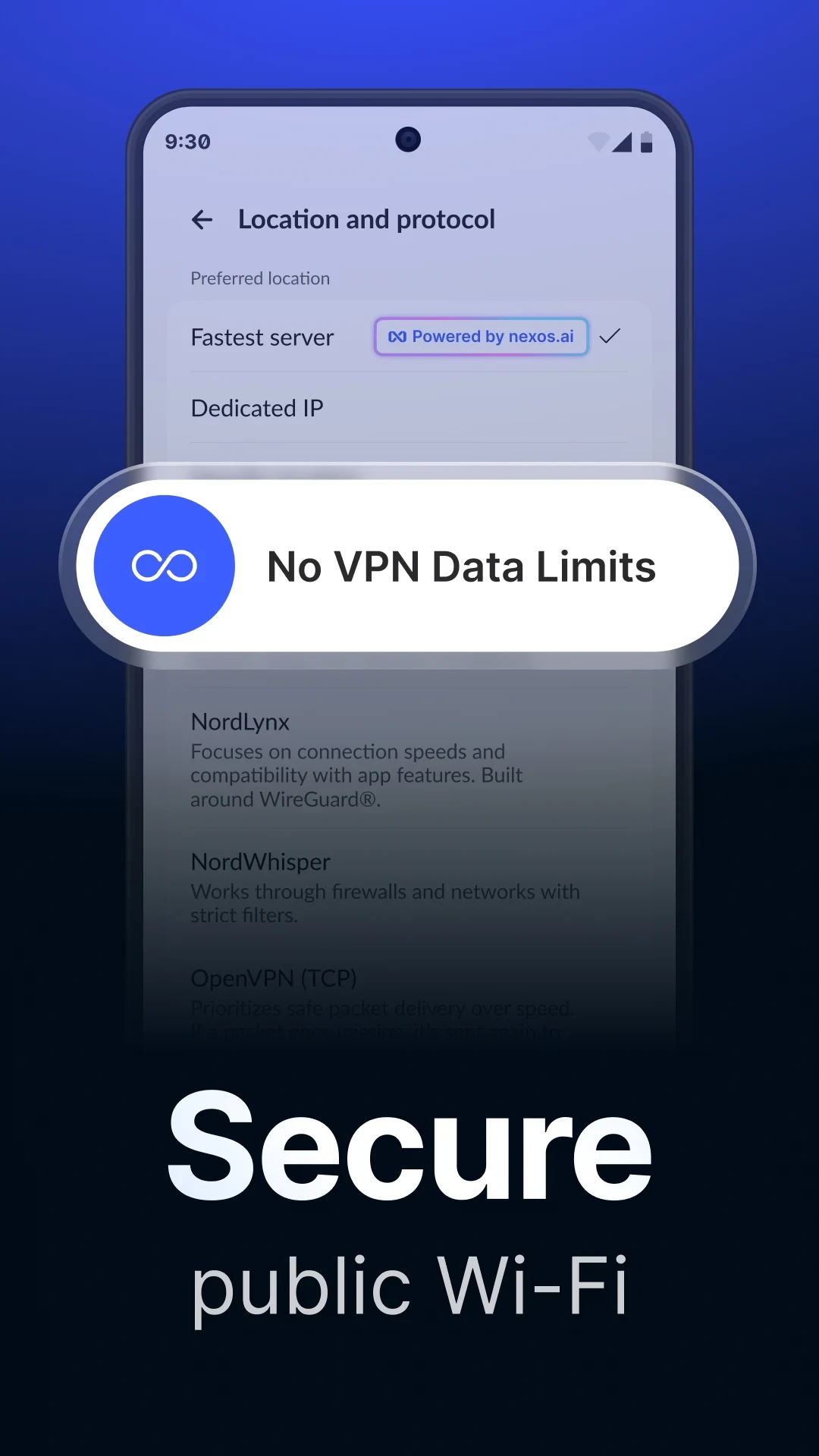 NordVPN – fast VPN for privacy app store screenshot 4 — Tools (Android)