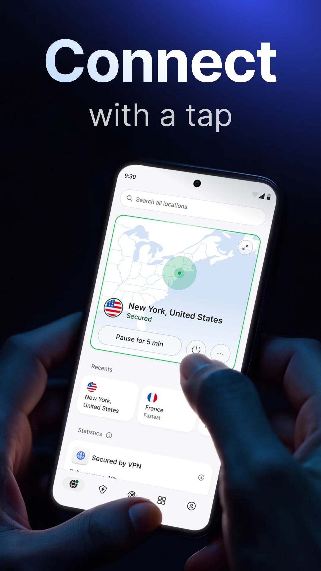 NordVPN – fast VPN for privacy app store screenshot 3 — Tools (Android)