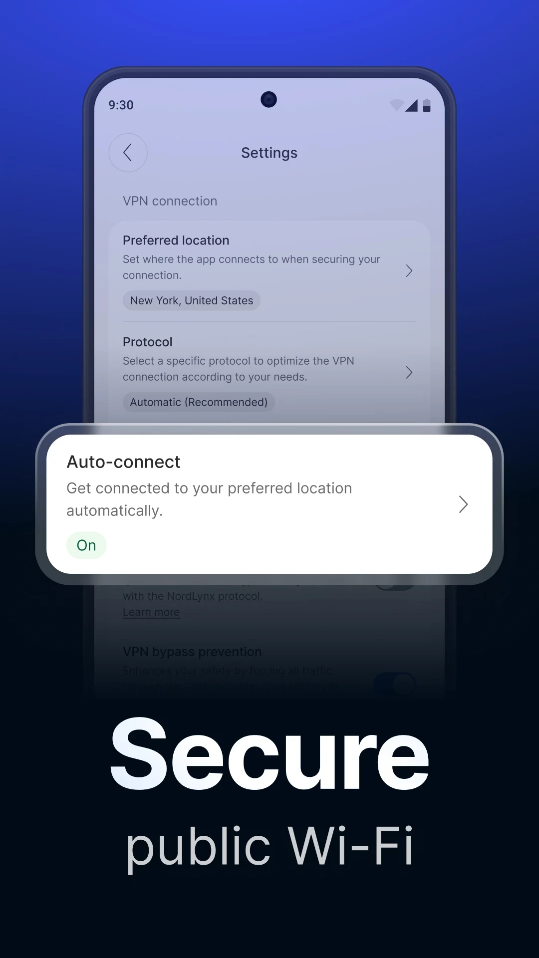 NordVPN – fast VPN for privacy app store screenshot 4 — Tools (Android)
