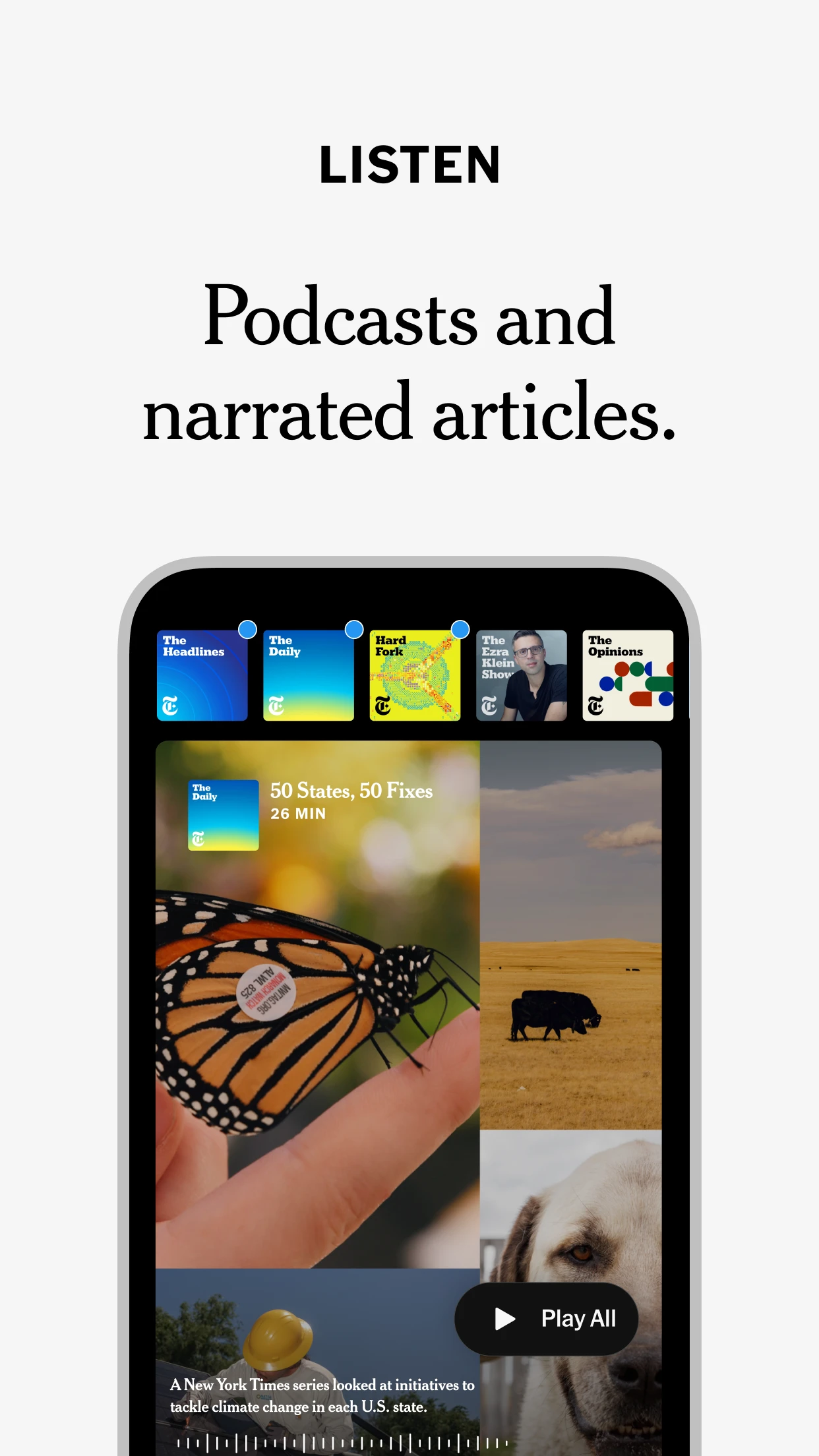NYTimes: US and Global News app store screenshot 3 — News And Magazines (Android)