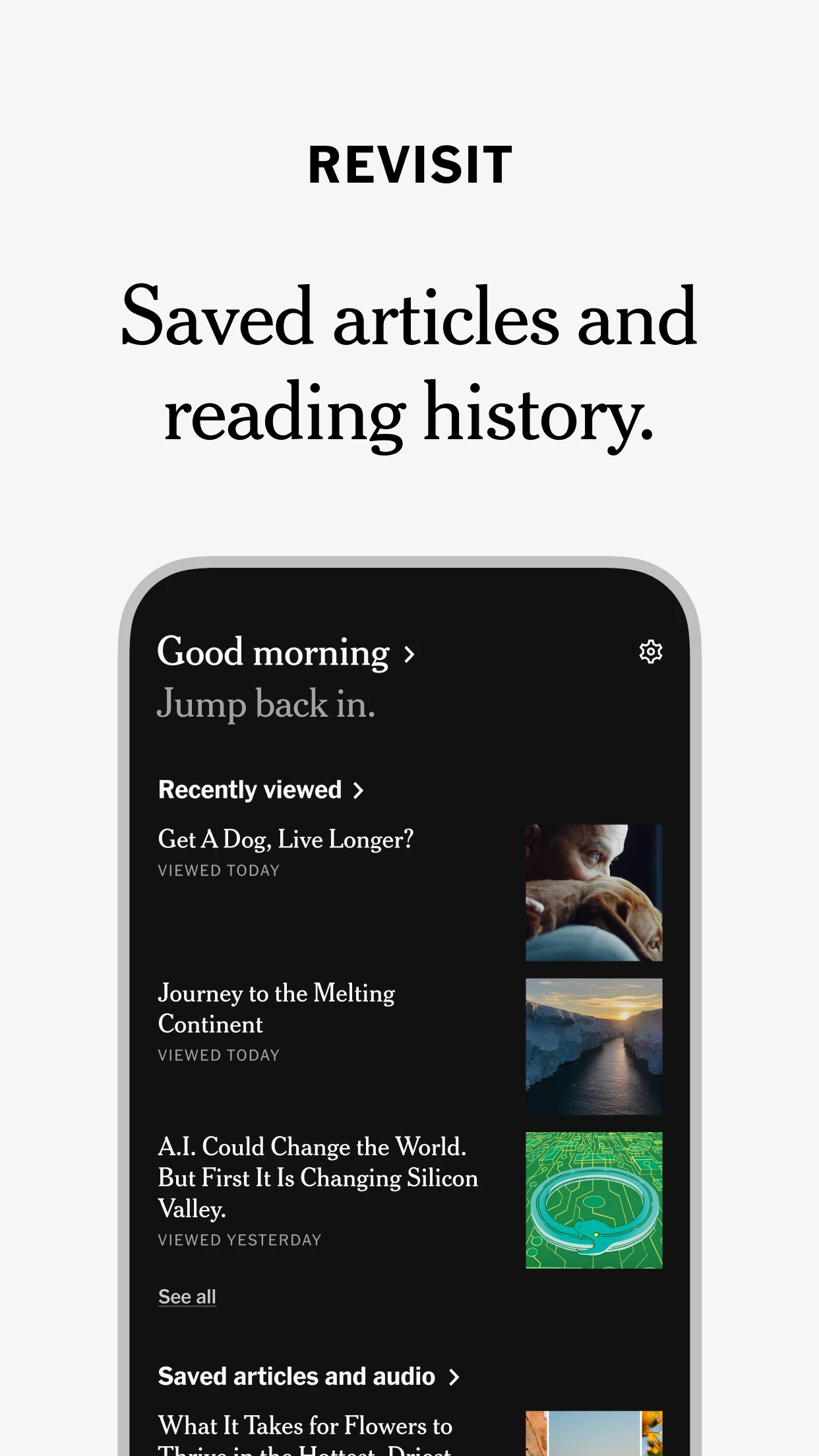 NYTimes: US and Global News app store screenshot 5 — News And Magazines (Android)