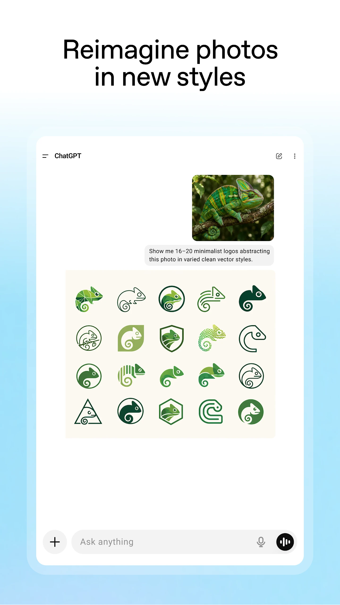 ChatGPT app store screenshot 16 — Productivity (Android)