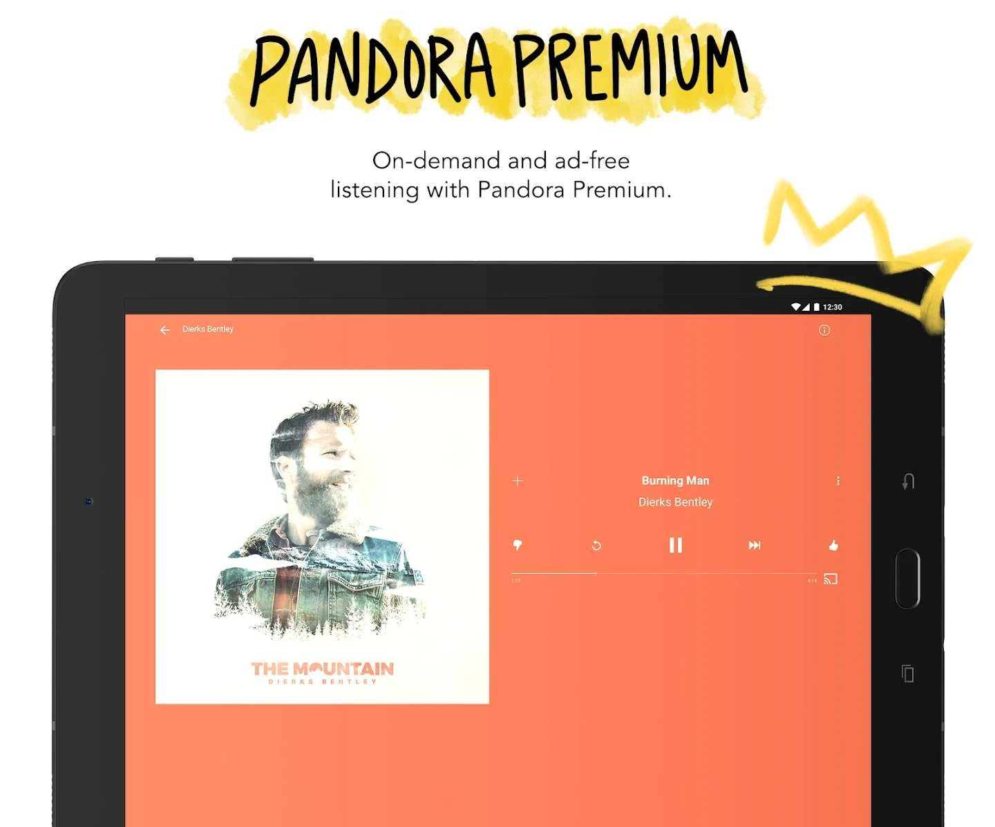 Pandora - Music & Podcasts app store screenshot 12 — Music And Audio (Android)