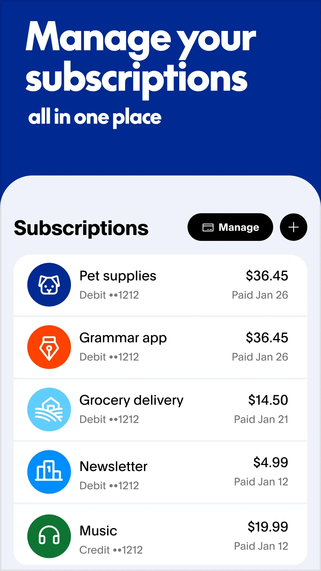 PayPal - Pay, Send, Save app store screenshot 6 — Finance (Android)