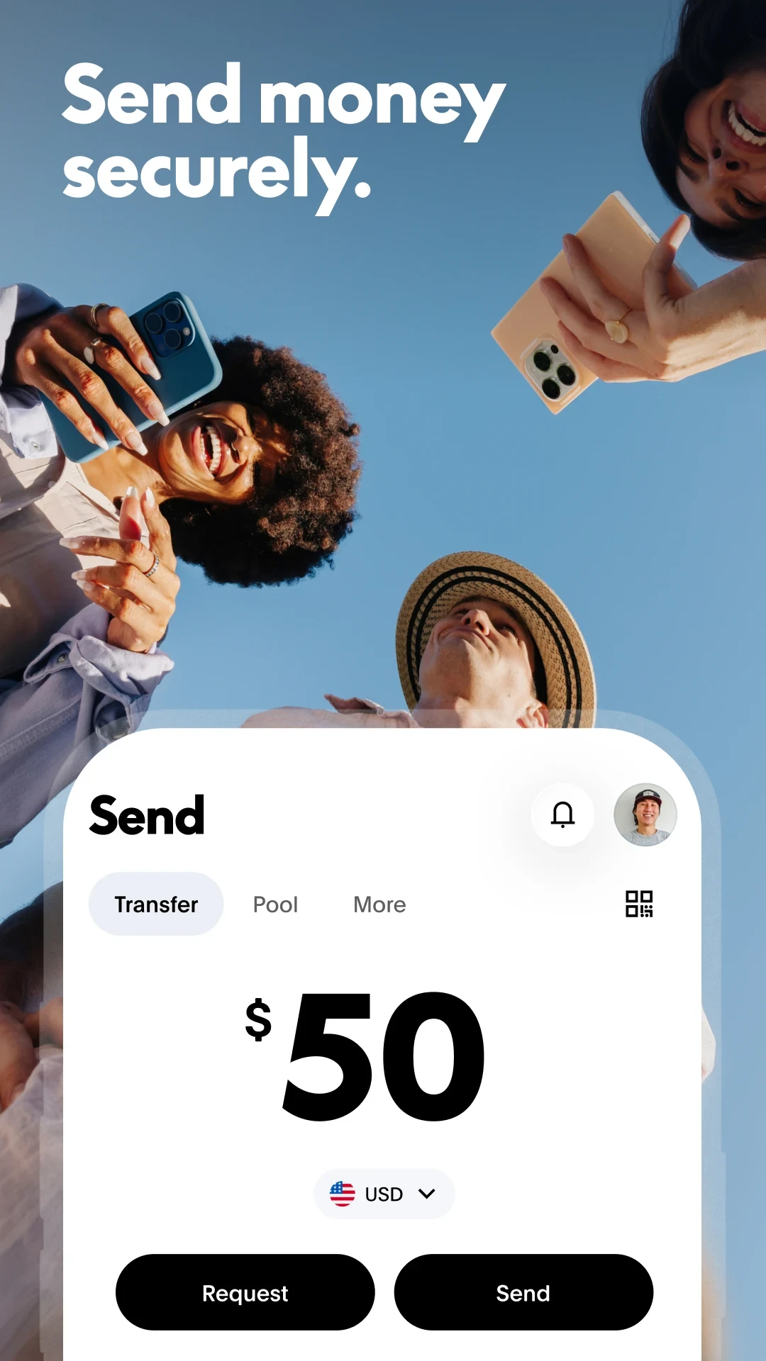 PayPal - Pay, Send, Save app store screenshot 2 — Finance (Android)