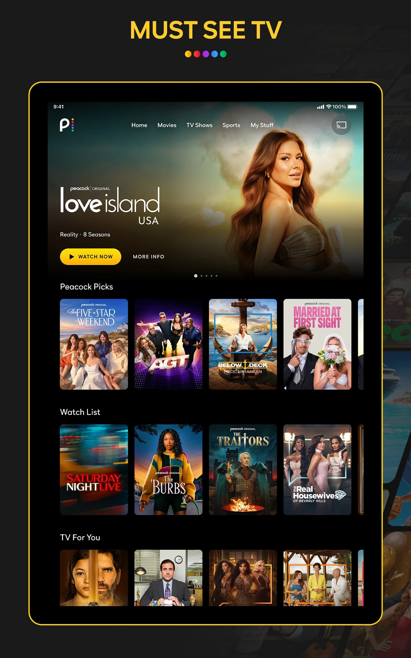 Peacock TV: Stream TV & Movies app store screenshot 17 — Entertainment (Android)