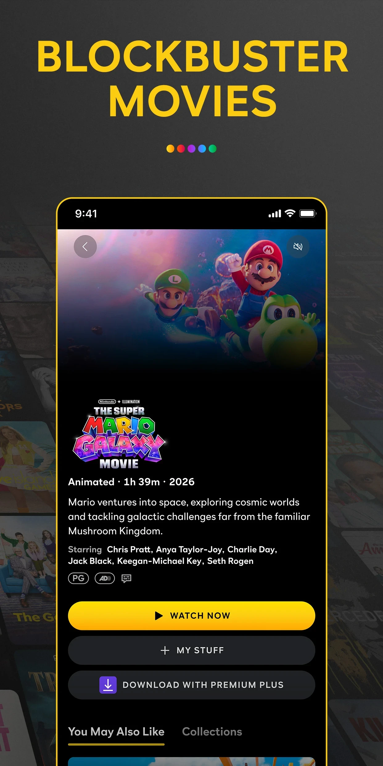 Peacock TV: Stream TV & Movies app store screenshot 3 — Entertainment (Android)