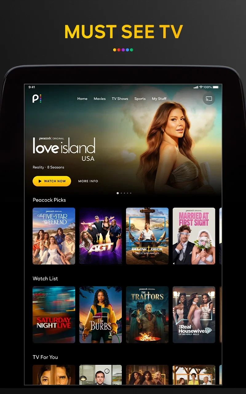 Peacock TV: Stream TV & Movies app store screenshot 33 — Entertainment (Android)