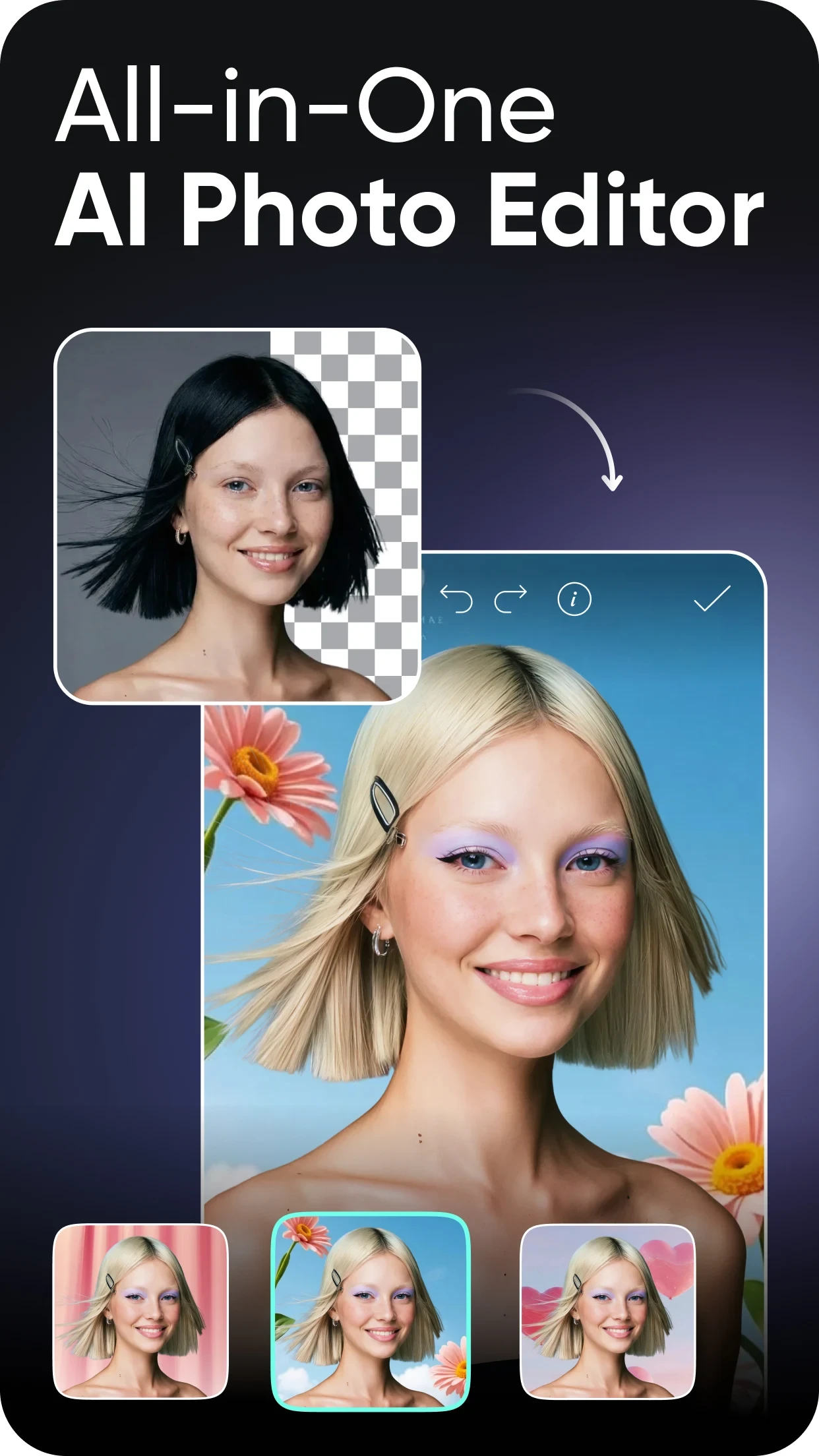 Picsart AI Photo Editor, Video app store screenshot 1 — Photography (Android)