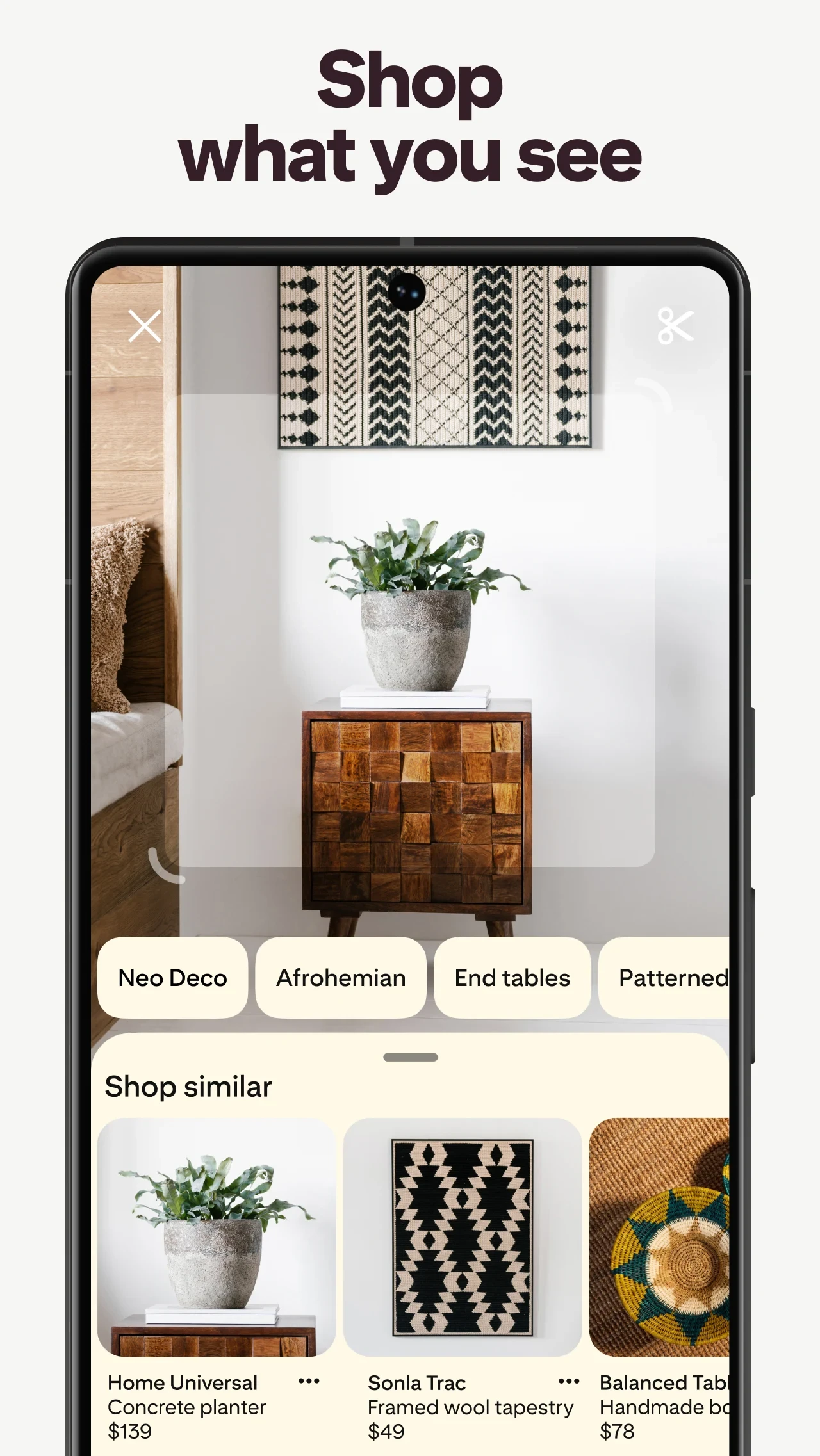 Pinterest app store screenshot 3 — Lifestyle (Android)