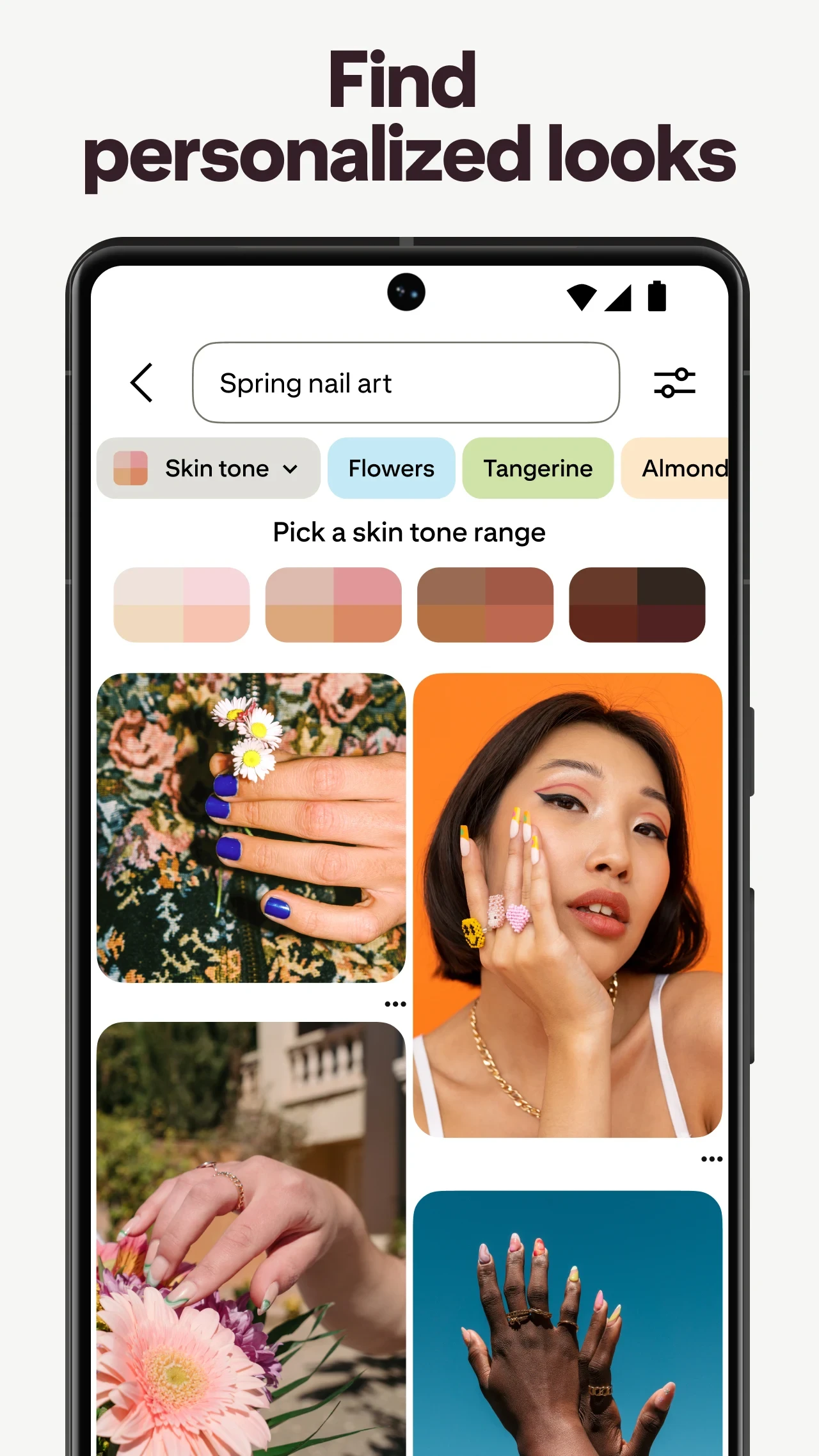 Pinterest app store screenshot 4 — Lifestyle (Android)