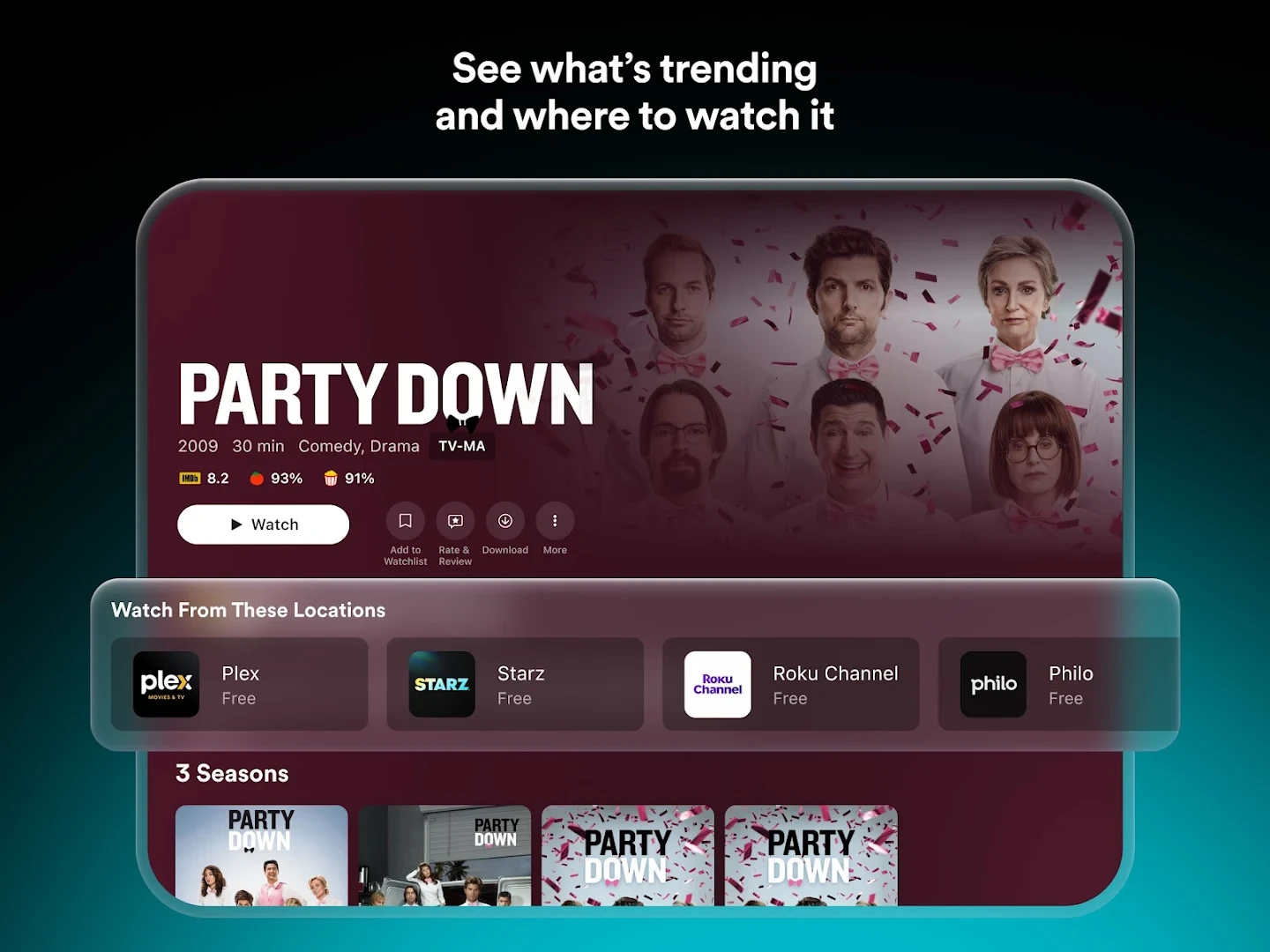 Plex: Find Movies & TV Shows app store screenshot 12 — Entertainment (Android)