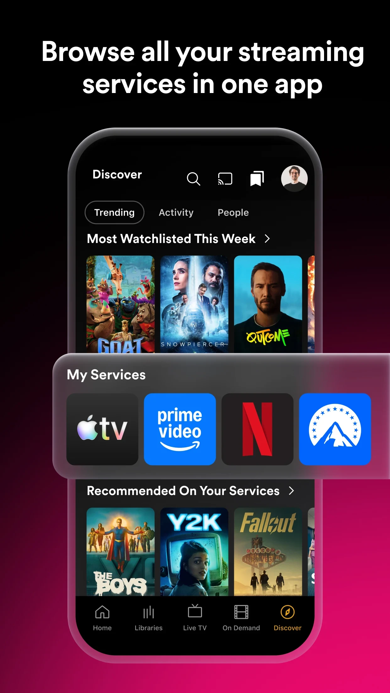 Plex: Find Movies & TV Shows app store screenshot 3 — Entertainment (Android)