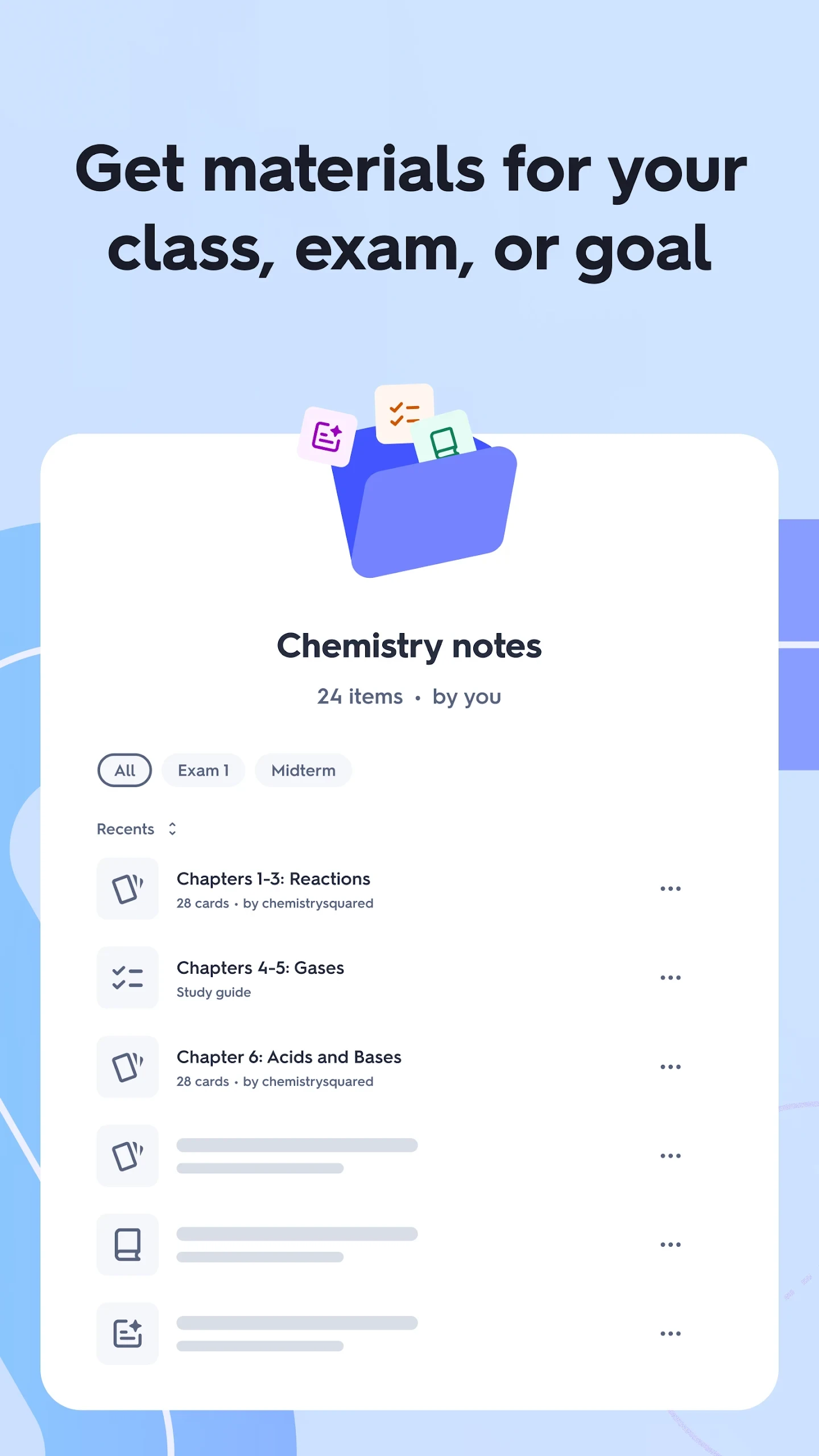 Quizlet: More than Flashcards app store screenshot 11 — Education (Android)