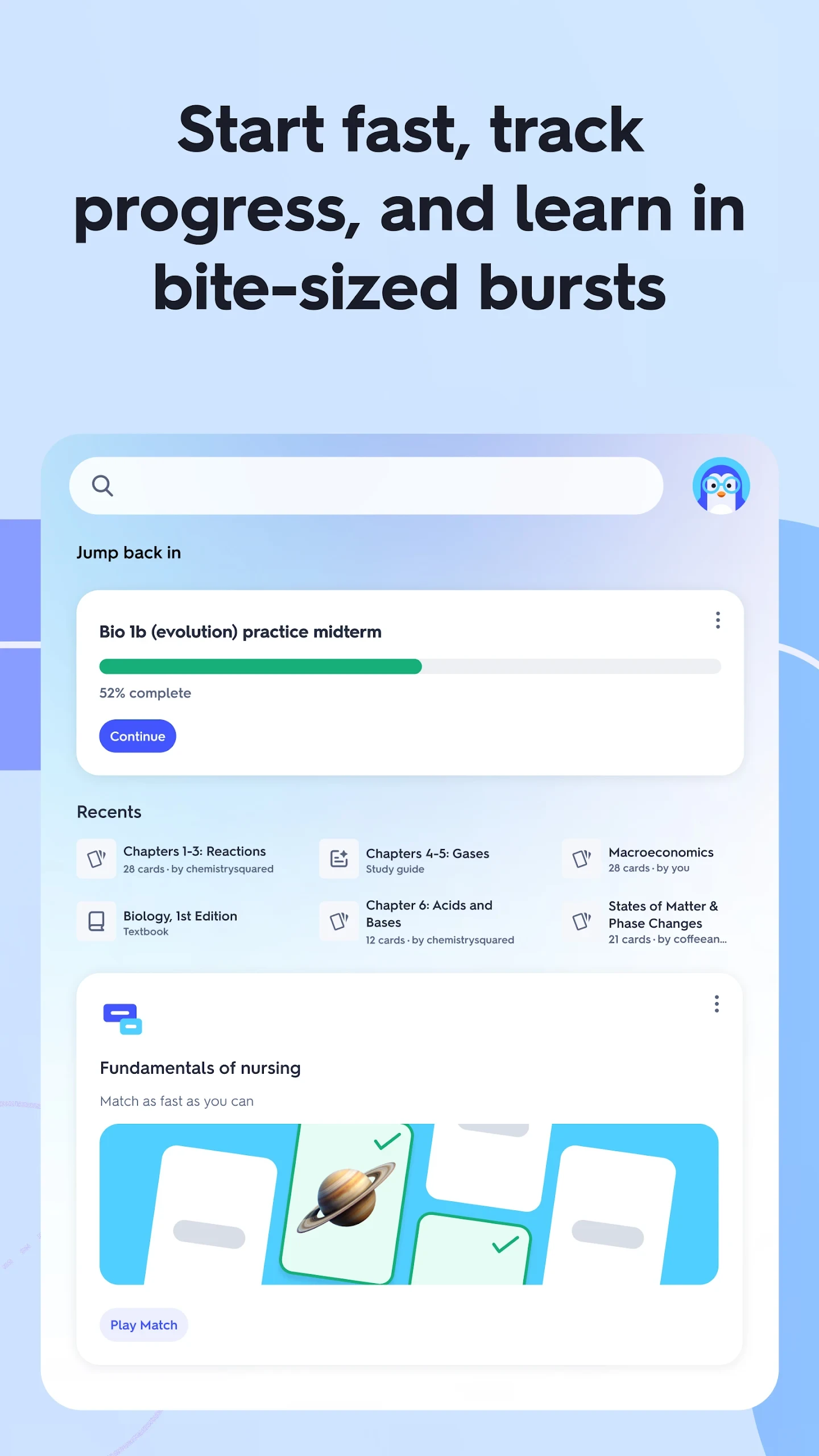 Quizlet: More than Flashcards app store screenshot 12 — Education (Android)