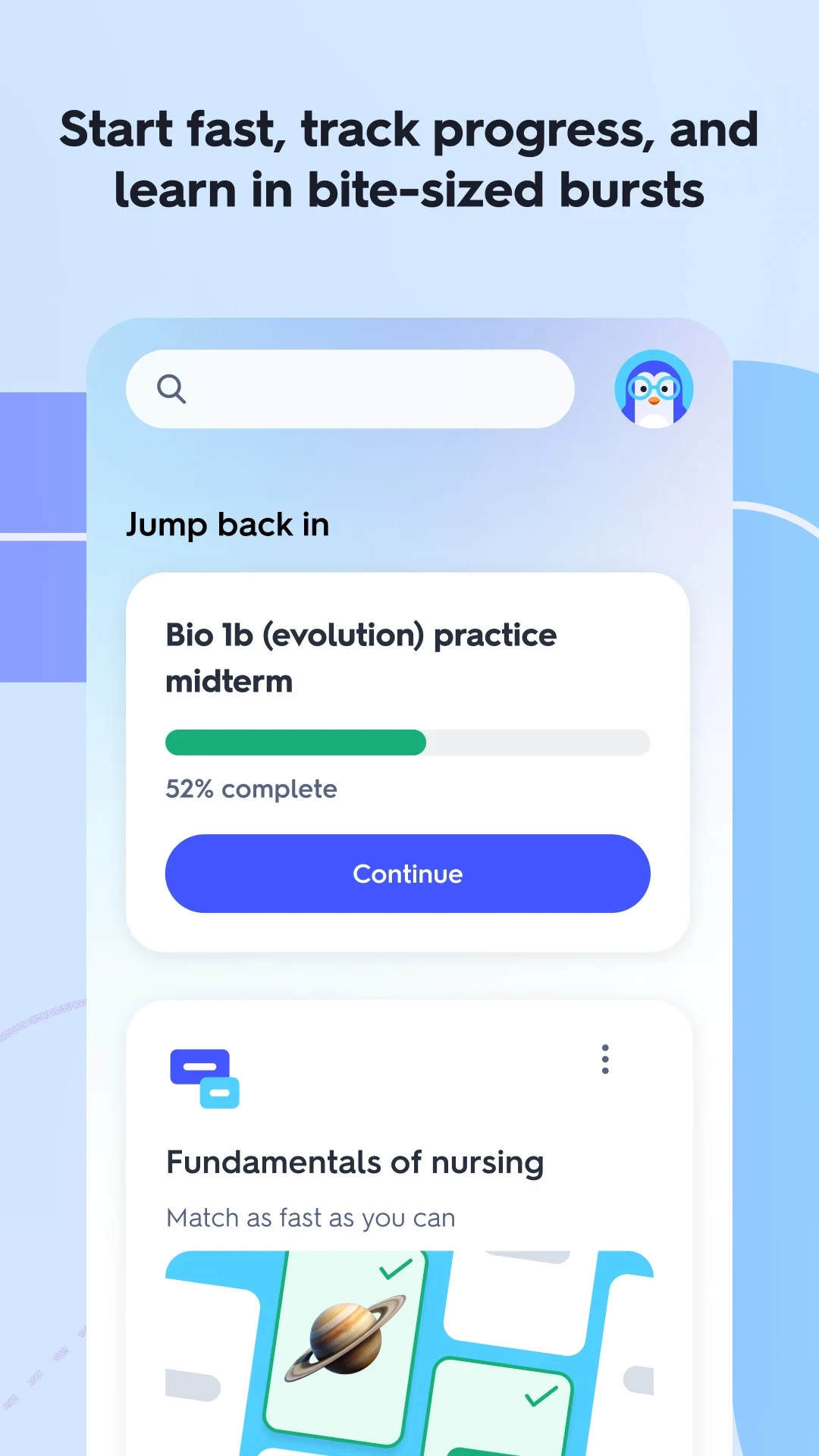 Quizlet: More than Flashcards app store screenshot 4 — Education (Android)