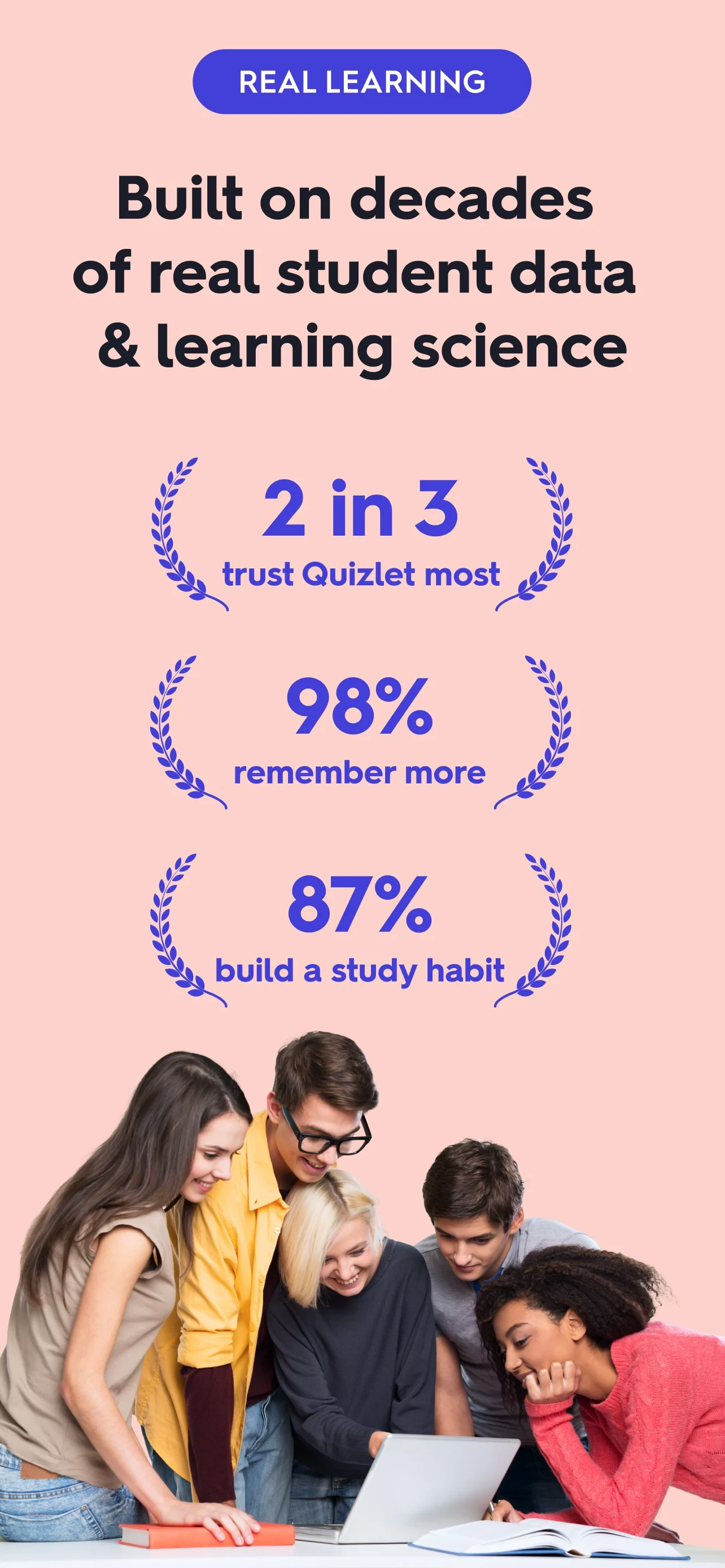Quizlet: More than Flashcards app store screenshot 6 — Education (Android)