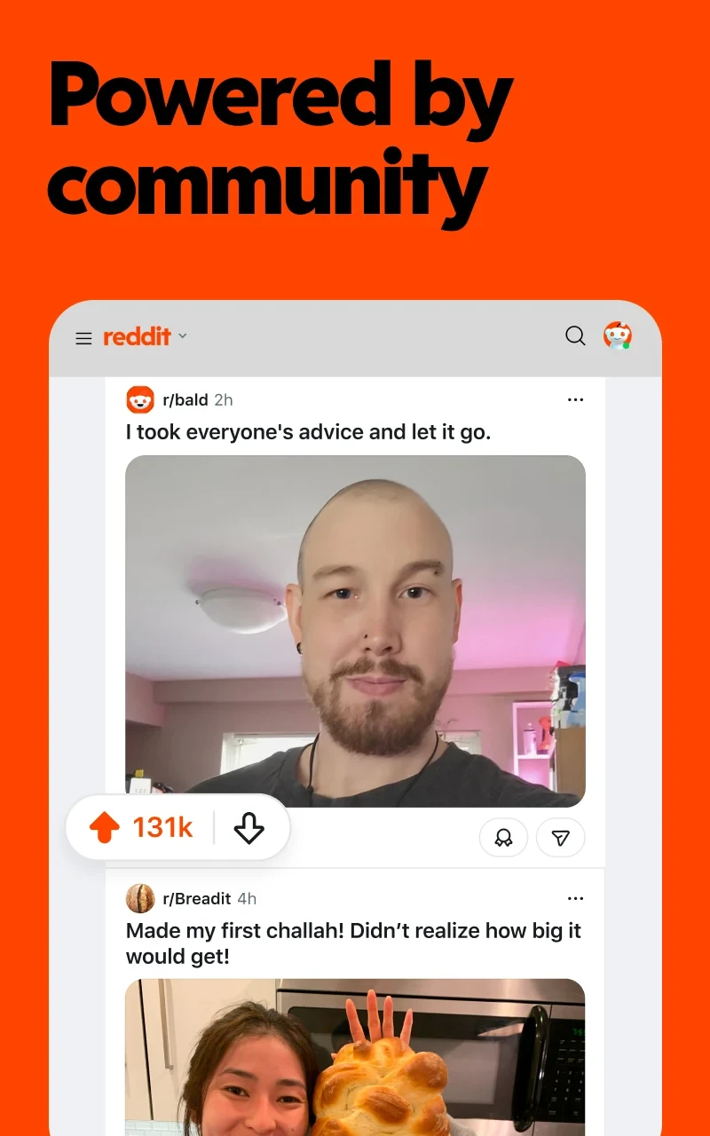 Reddit app store screenshot 10 — Social (Android)