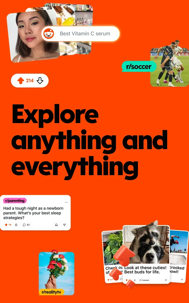 Reddit app store screenshot 6 — Social (Android)