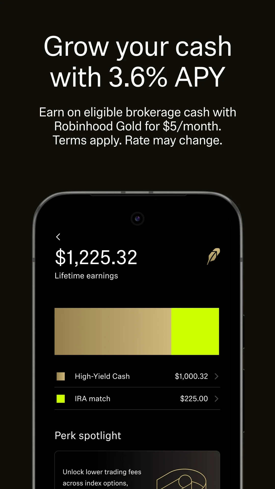 Robinhood: Trading & Investing app store screenshot 2 — Finance (Android)