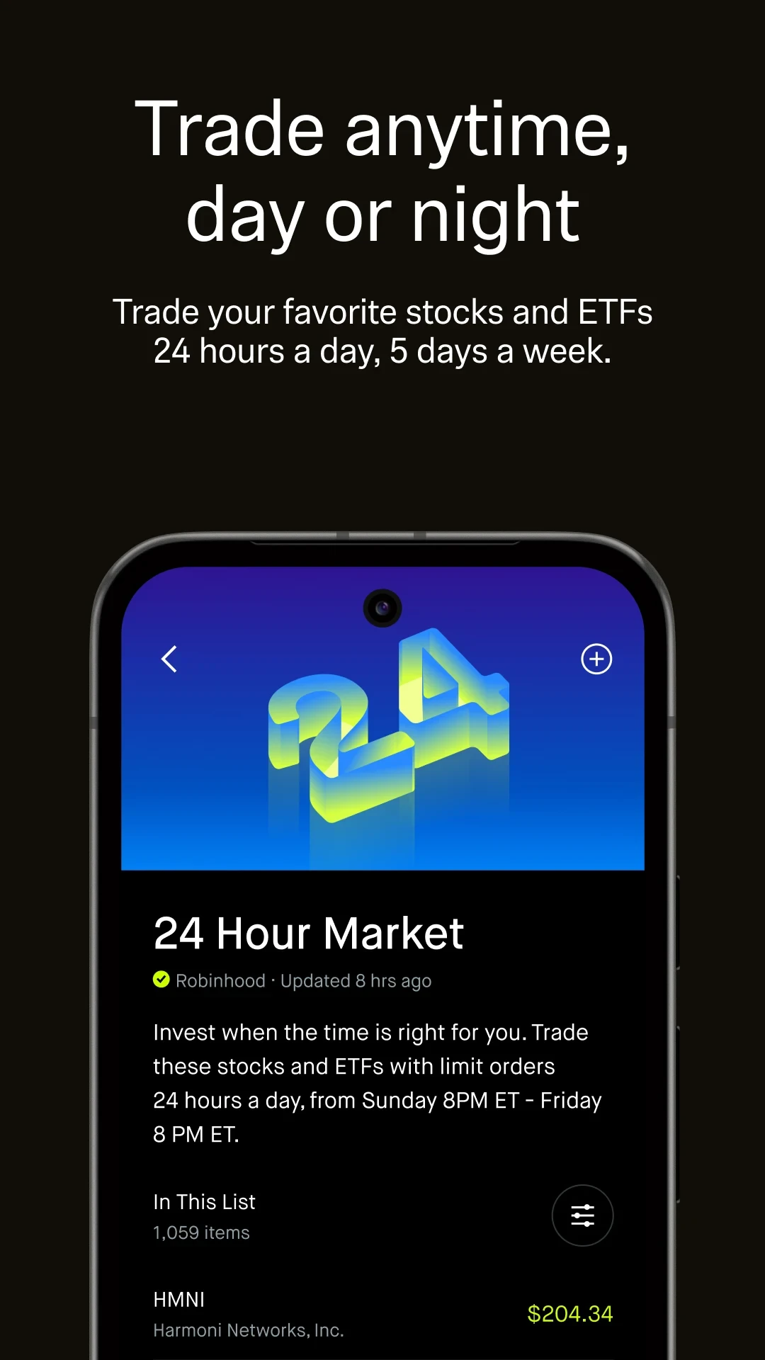 Robinhood: Trading & Investing app store screenshot 6 — Finance (Android)