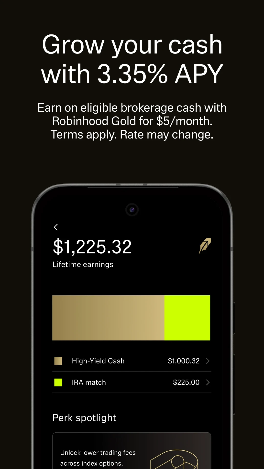 Robinhood: Trading & Investing app store screenshot 2 — Finance (Android)