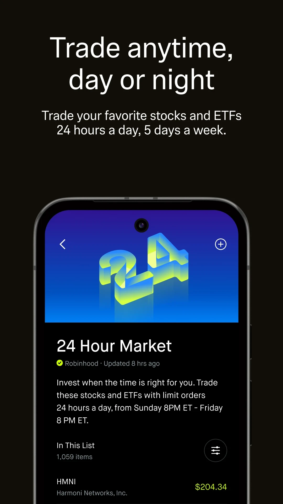 Robinhood: Trading & Investing app store screenshot 6 — Finance (Android)